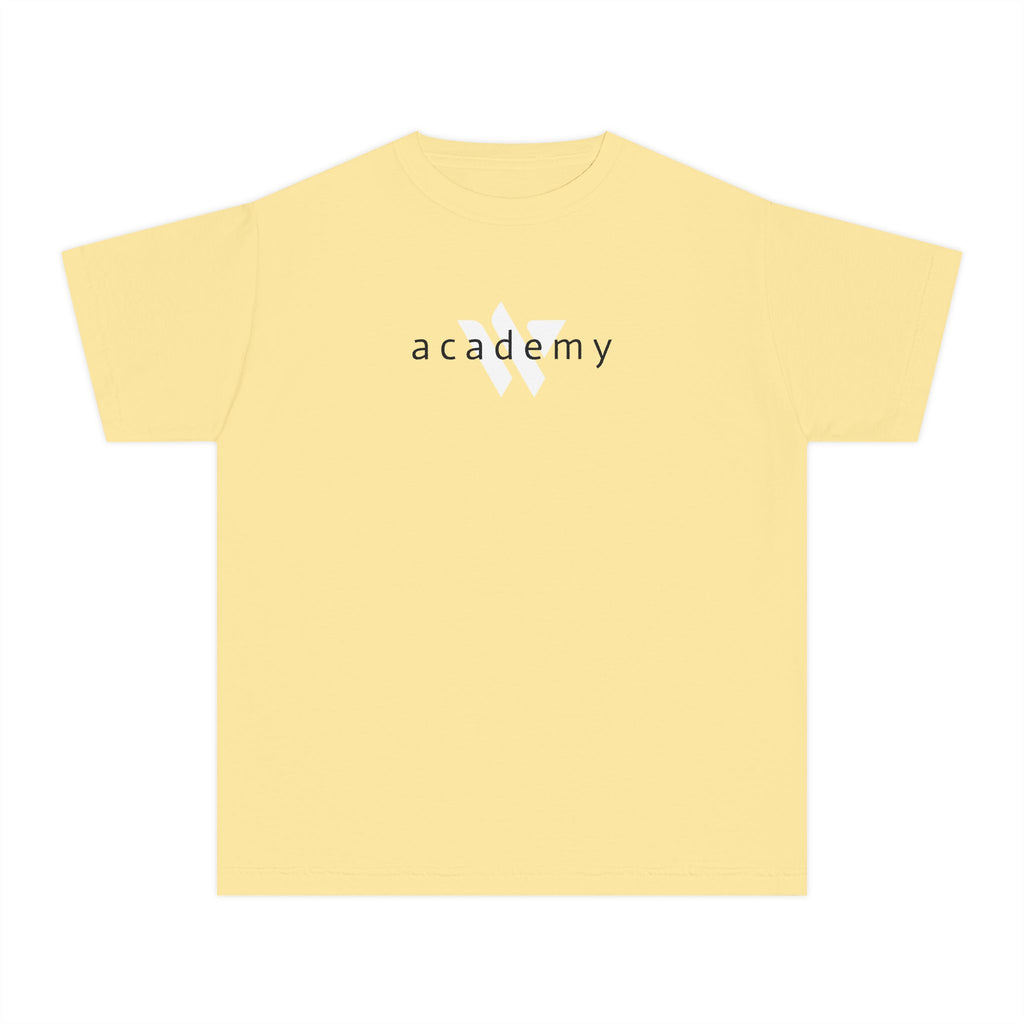 11 - Youth Multi Colors Academy Tee — Minimal Logo Kids T‑Shirt