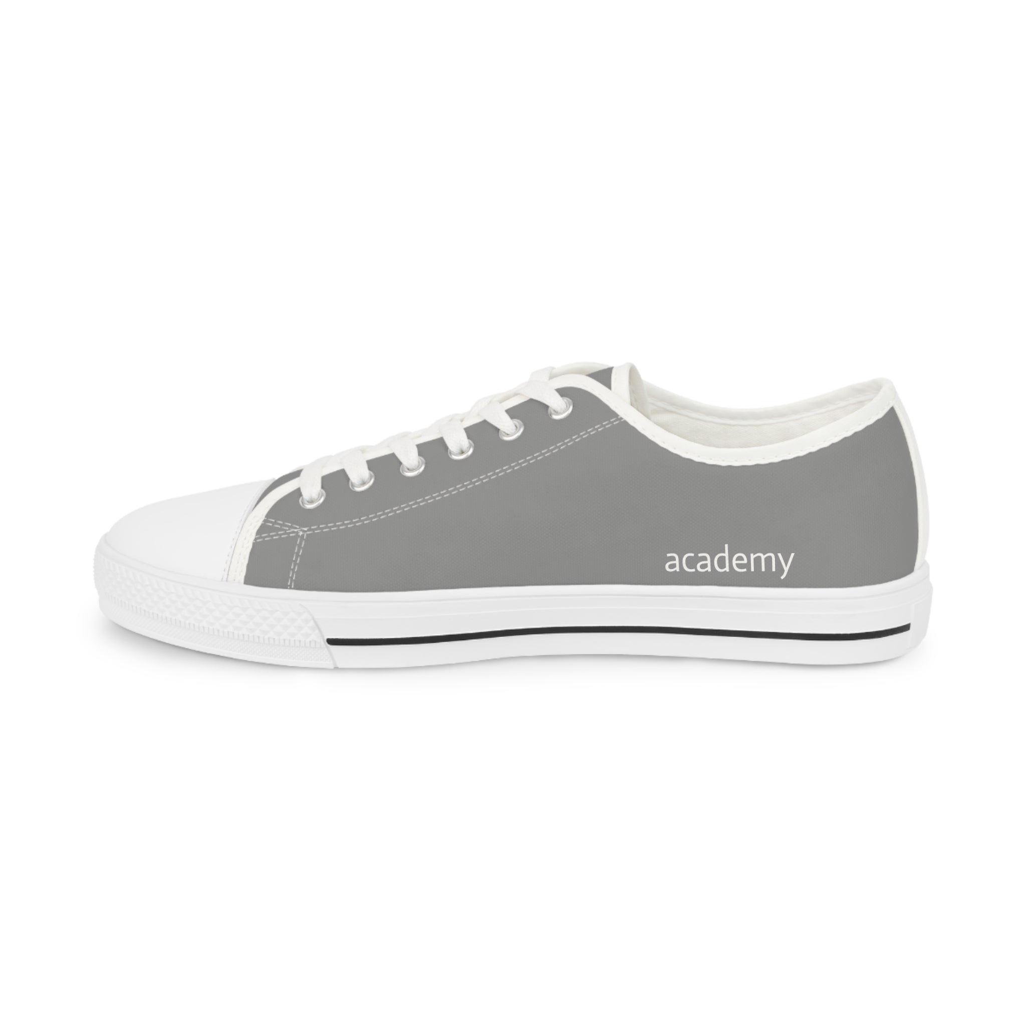 4 - Woodland Academy Men's Low Top Sneakers — Casual Brown Canvas Low-Top Shoes