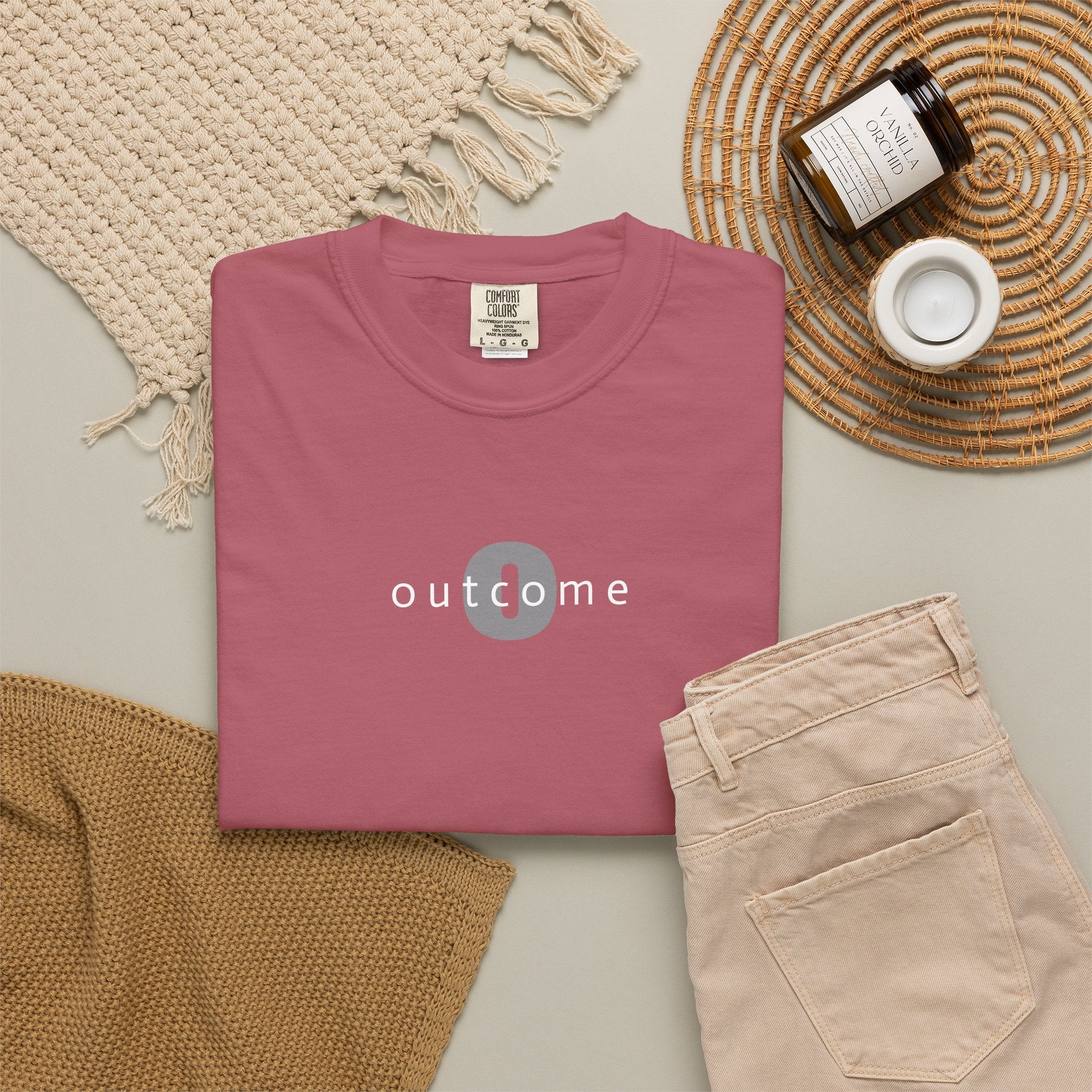 91 - Outcome Leadership- Fail Forward - Multi Color T-Shirt — Minimal Logo Tee for Leaders & Coaches