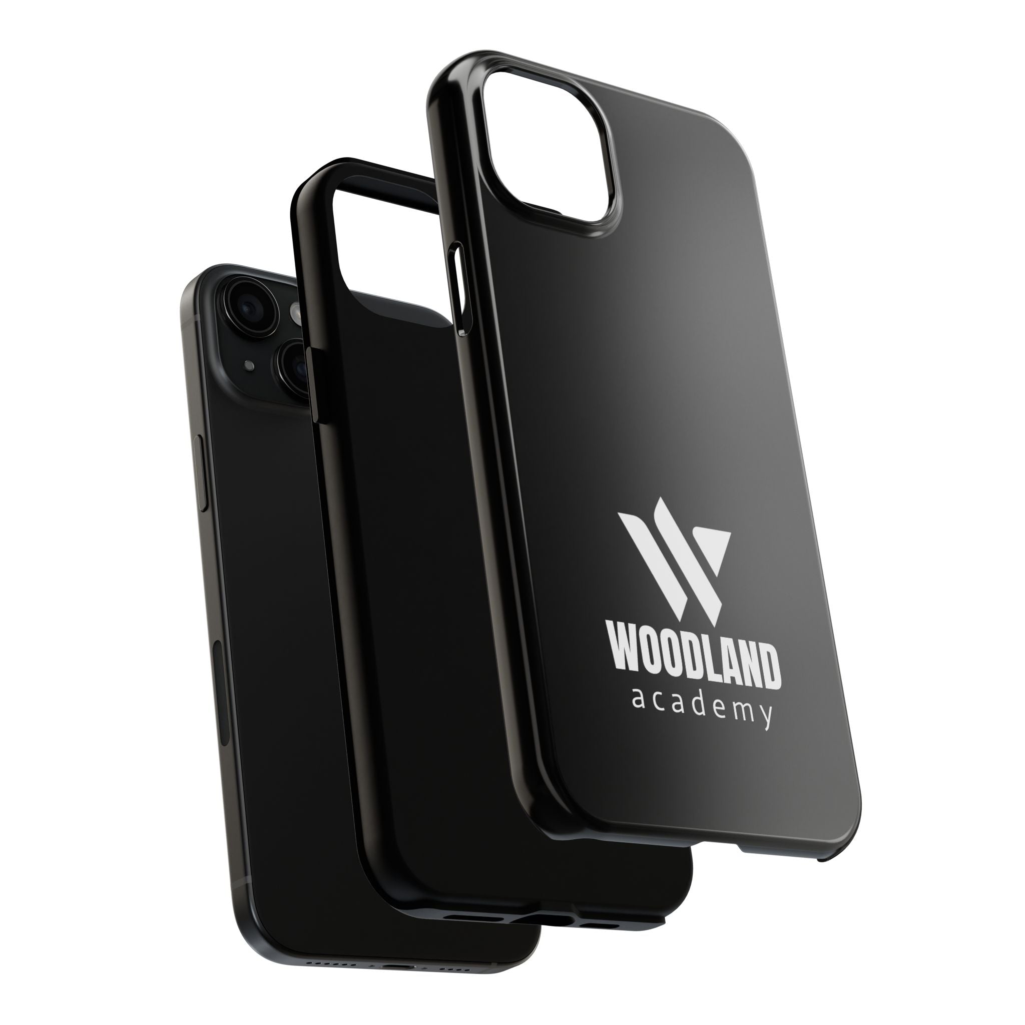 36 - Woodland Academy Tough Phone Case — Minimal Logo Protective iPhone Case