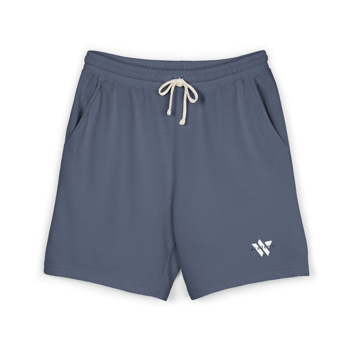 21 - Lightweight Garment-Dyed Fleece Sweat Shorts — Soft Casual Lounge Shorts
