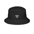 31 - Woodland Multi Colors Embroidered Logo Bucket Hat — Minimal White 'W' Casual Sun Hat