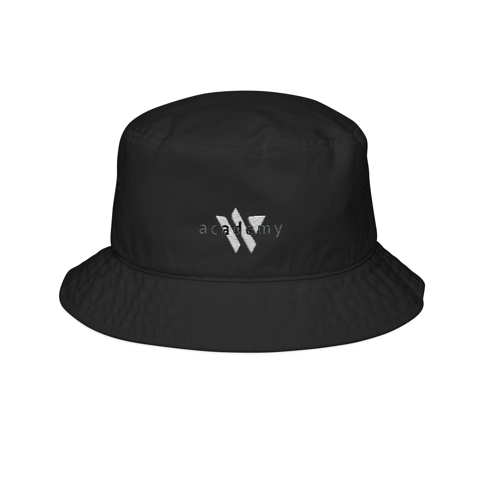 31 - Woodland Multi Colors Embroidered Logo Bucket Hat — Minimal White 'W' Casual Sun Hat