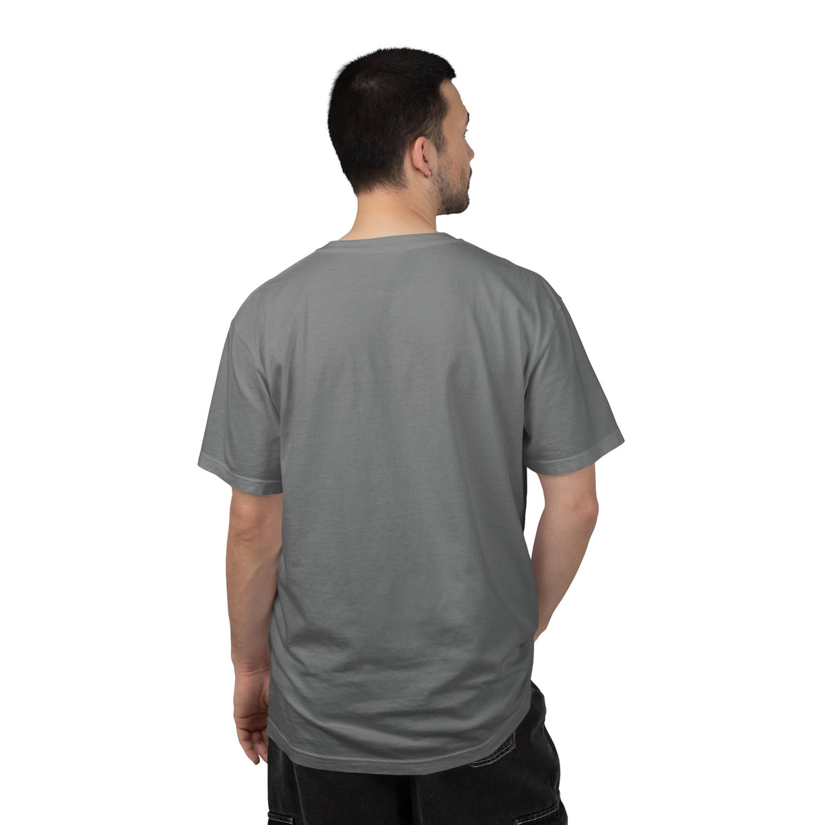 11 - Woodland Academy Grey T-Shirt — Minimal Logo Tee for Leaders & Coaches