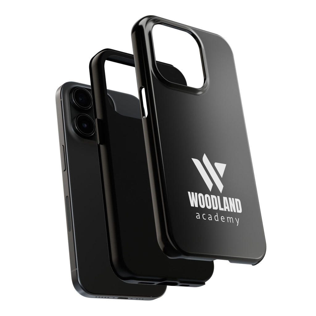 36 - Woodland Academy Tough Phone Case — Minimal Logo Protective iPhone Case