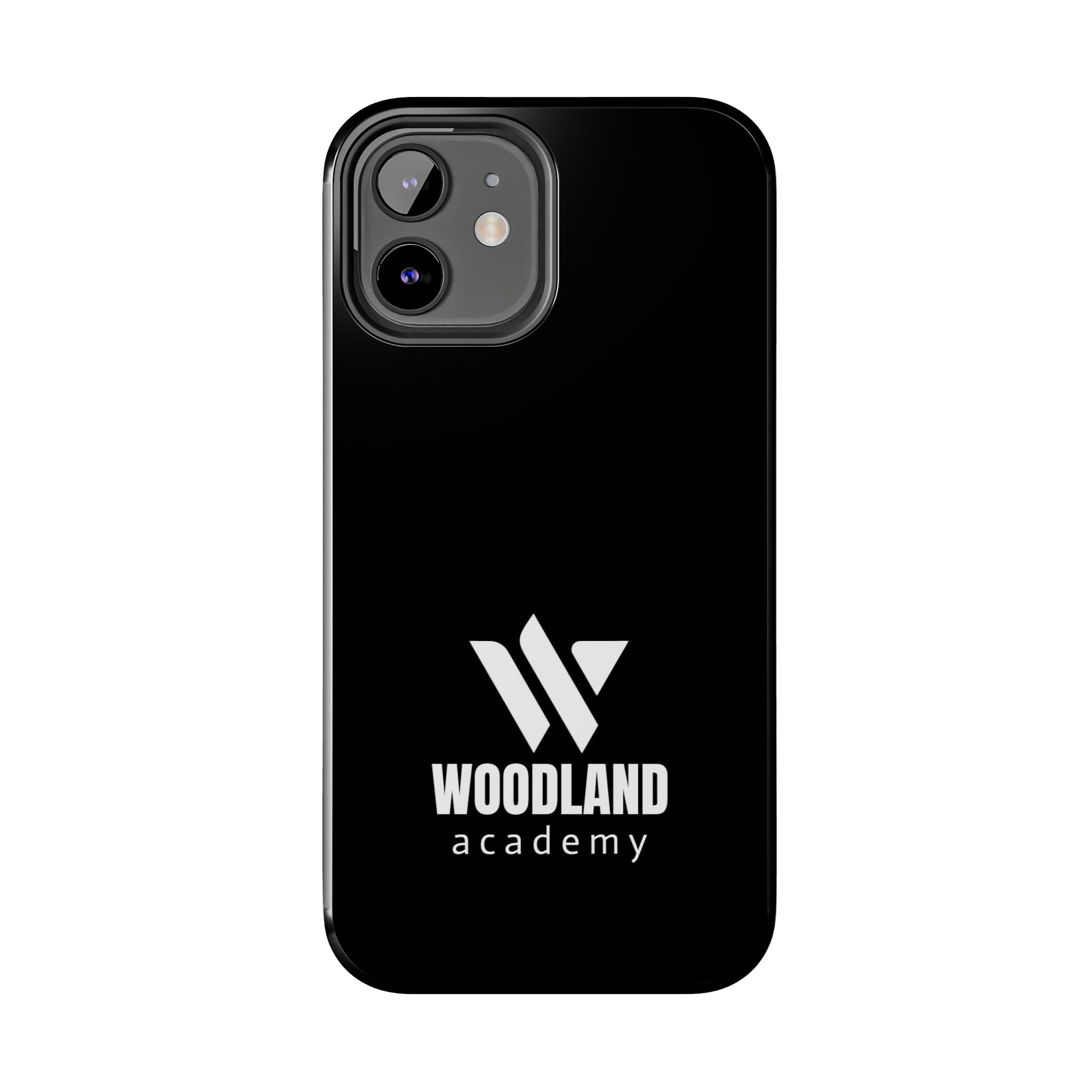 36 - Woodland Academy Tough Phone Case — Minimal Logo Protective iPhone Case