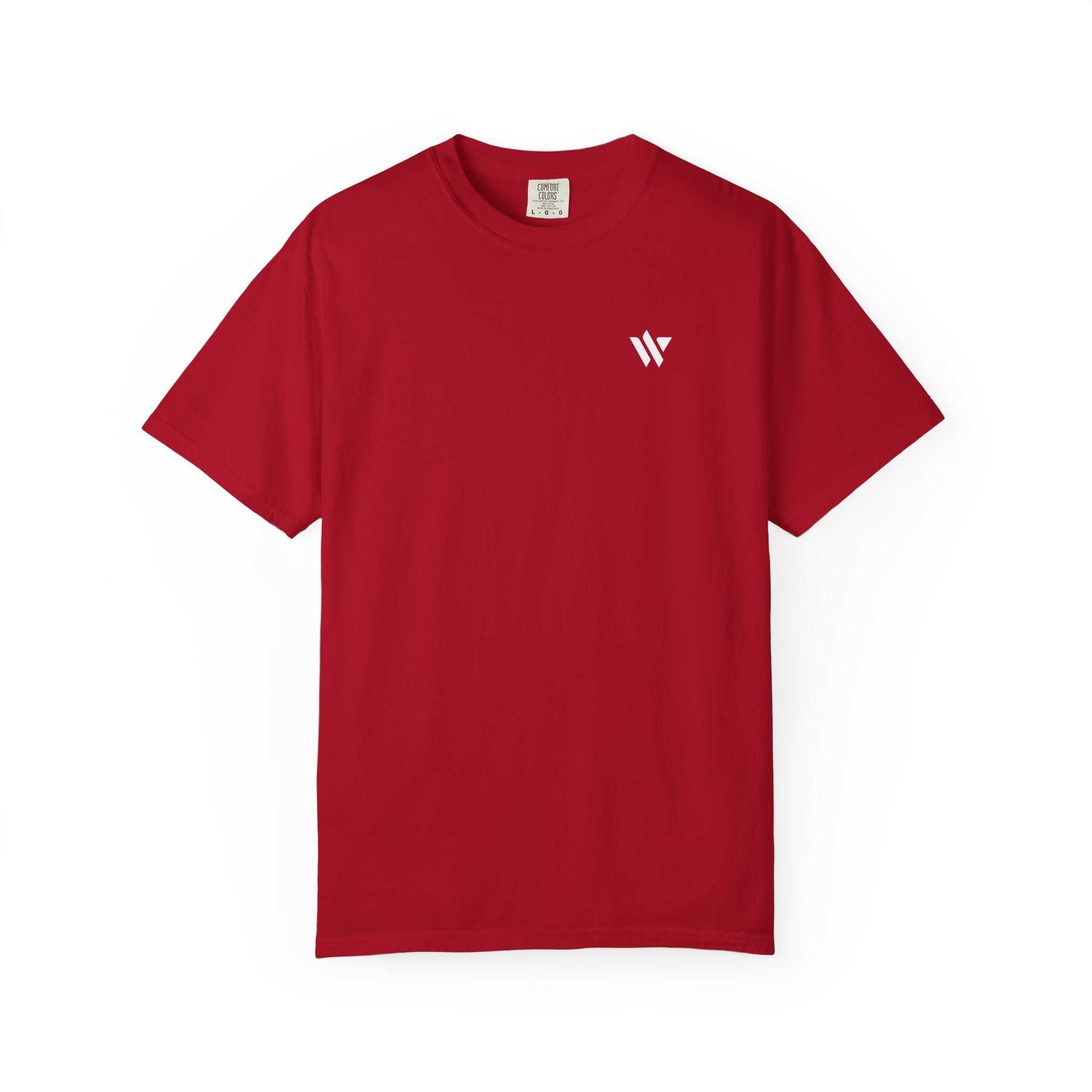 11 - Woodland Logo Multi Color T-Shirt — Minimal Logo Tee for Leaders & Coaches