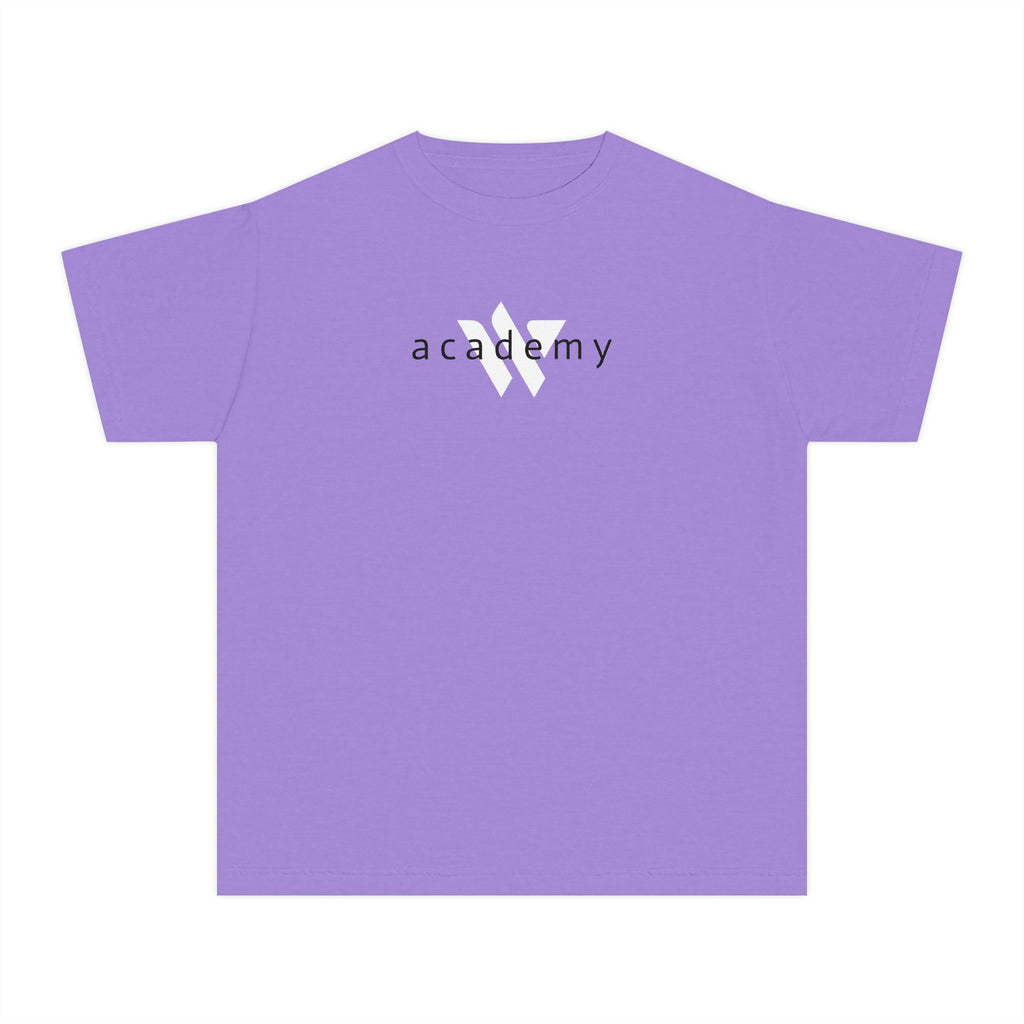 11 - Youth Multi Colors Academy Tee — Minimal Logo Kids T‑Shirt