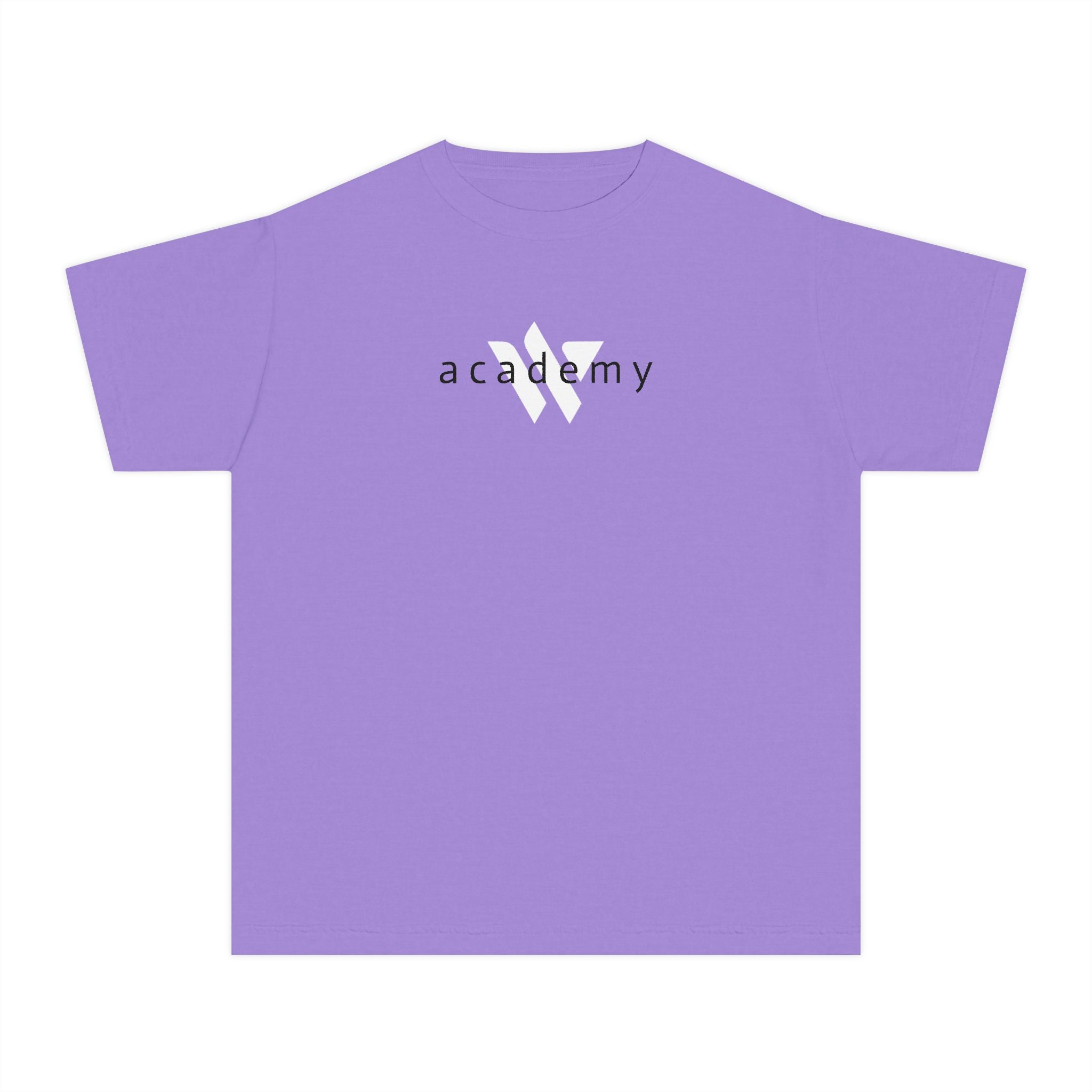 11 - Youth Multi Colors Academy Tee — Minimal Logo Kids T‑Shirt