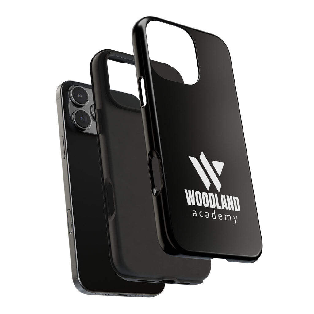 36 - Woodland Academy Tough Phone Case — Minimal Logo Protective iPhone Case