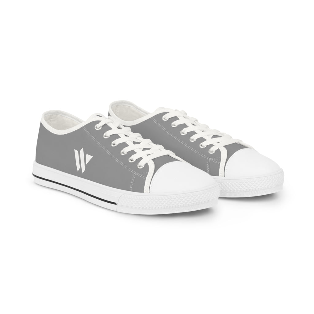 4 - Woodland Academy Men's Low Top Sneakers — Casual Brown Canvas Low-Top Shoes