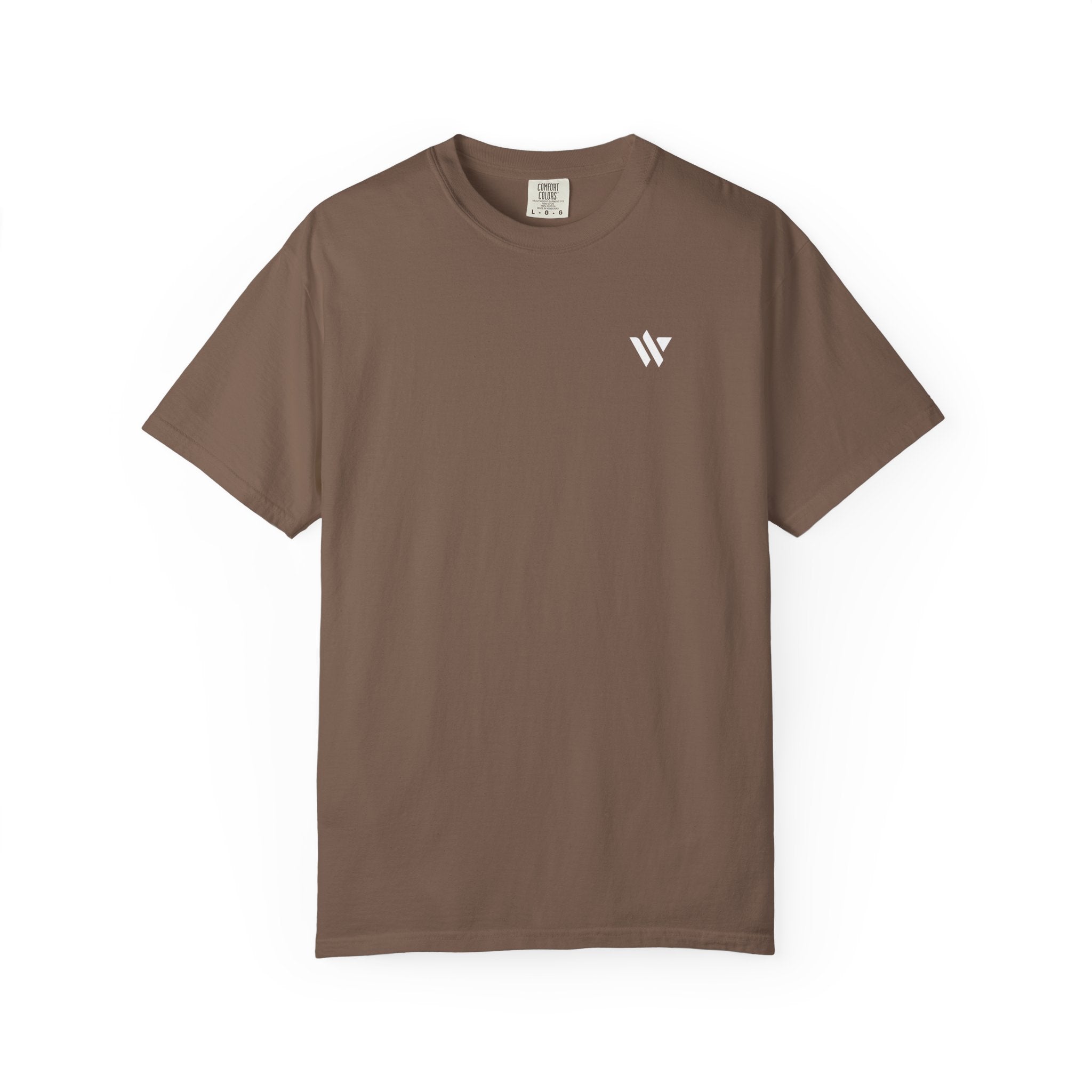 11 - Woodland Logo Multi Color T-Shirt — Minimal Logo Tee for Leaders & Coaches