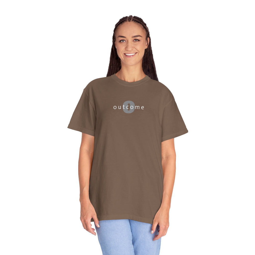 91 - Outcome Leadership- Noise - Multi Color T-Shirt — Minimal Logo Tee for Leaders & Coaches