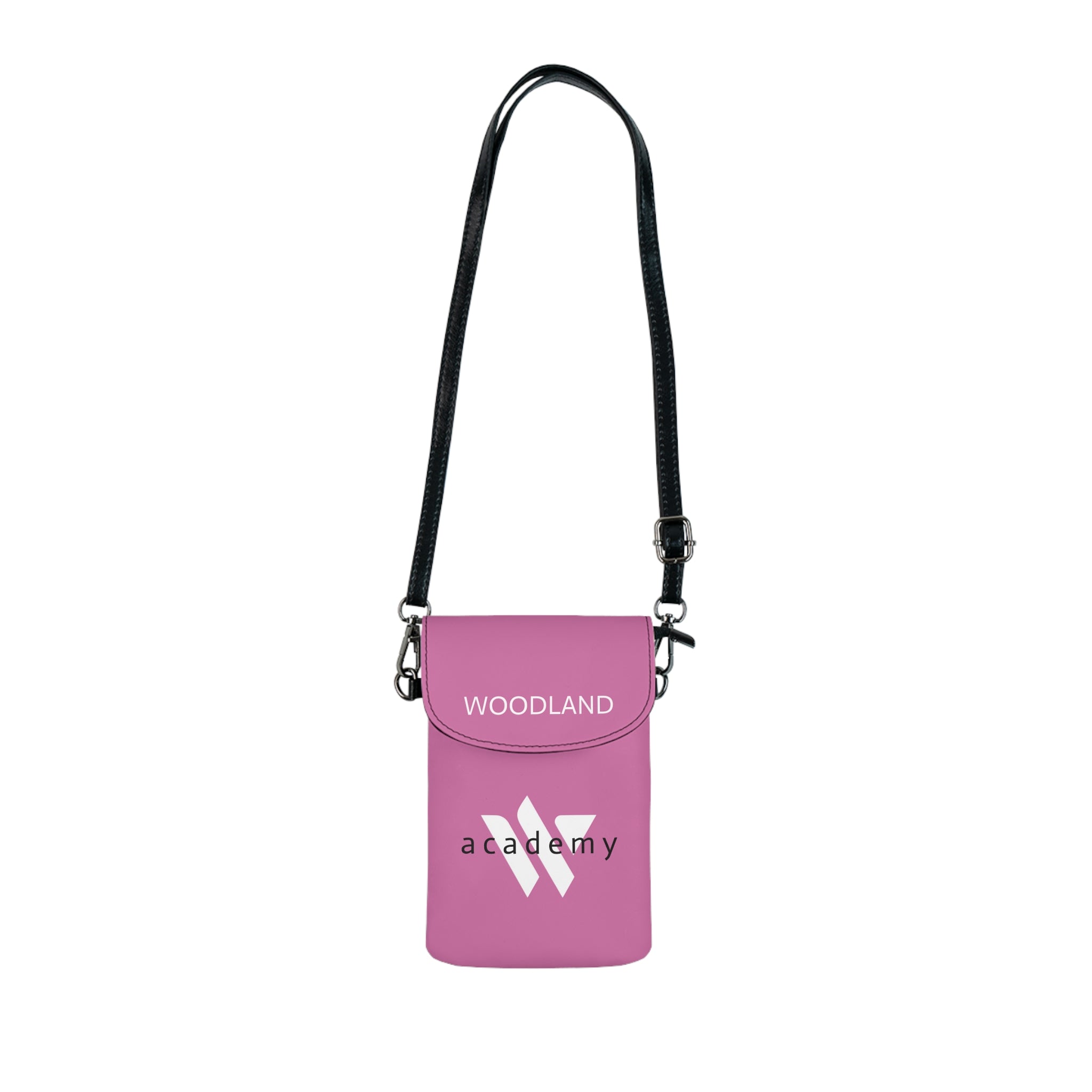 51 - Small Phone Wallet — Woodland Academy Crossbody Card Holder