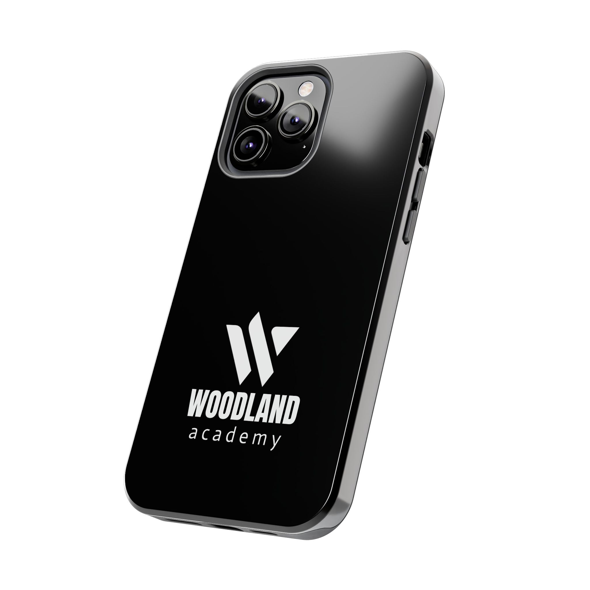 36 - Woodland Academy Tough Phone Case — Minimal Logo Protective iPhone Case
