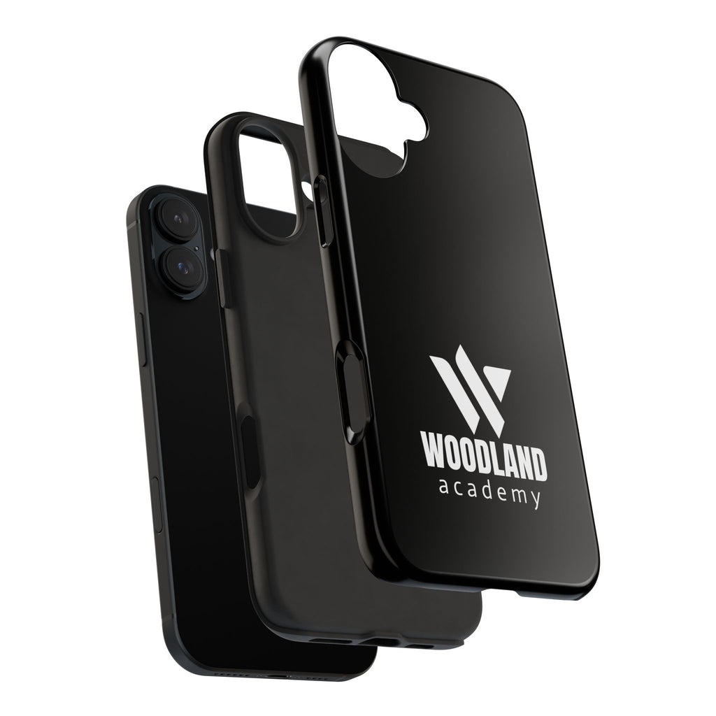 36 - Woodland Academy Tough Phone Case — Minimal Logo Protective iPhone Case