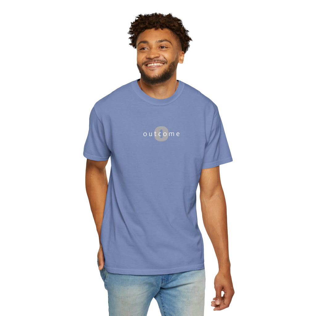 91 - Outcome Leadership- Dream Works Multi Color T-Shirt — Minimal Logo Tee for Leaders & Coaches