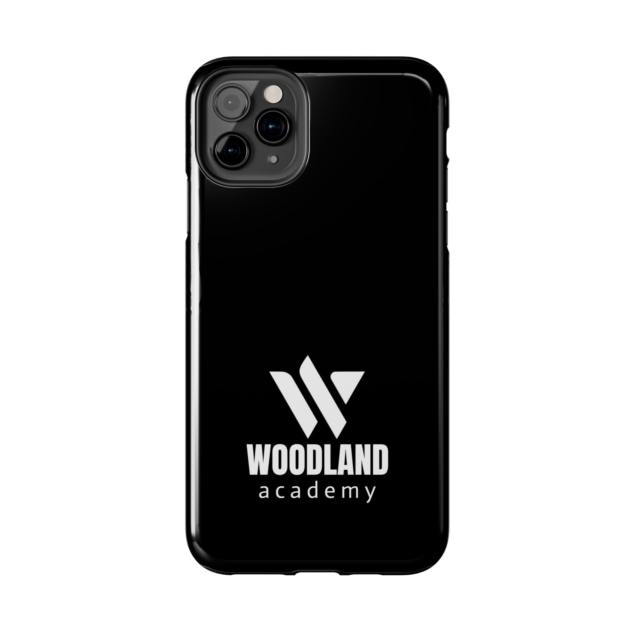 36 - Woodland Academy Tough Phone Case — Minimal Logo Protective iPhone Case