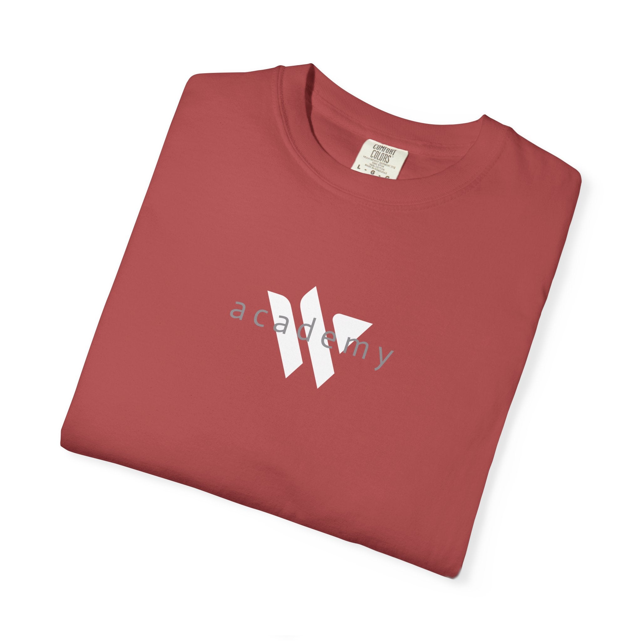 11 - Woodland Academy Painted Wildcat Multi Color T-Shirt — Minimal Logo Tee for Leaders & Coaches