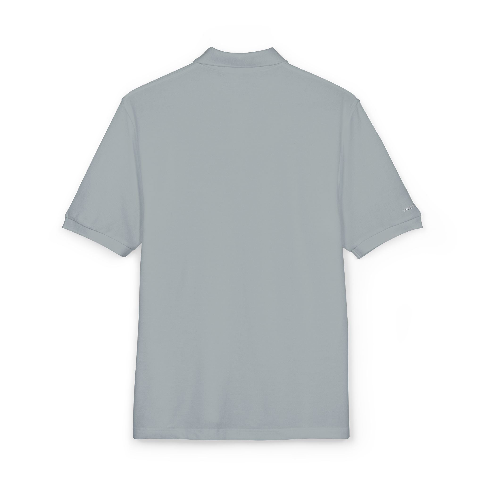 114 - Woodland Academy Embroidered Multi Color Classic Polo Shirt — Small Chest Crest Logo