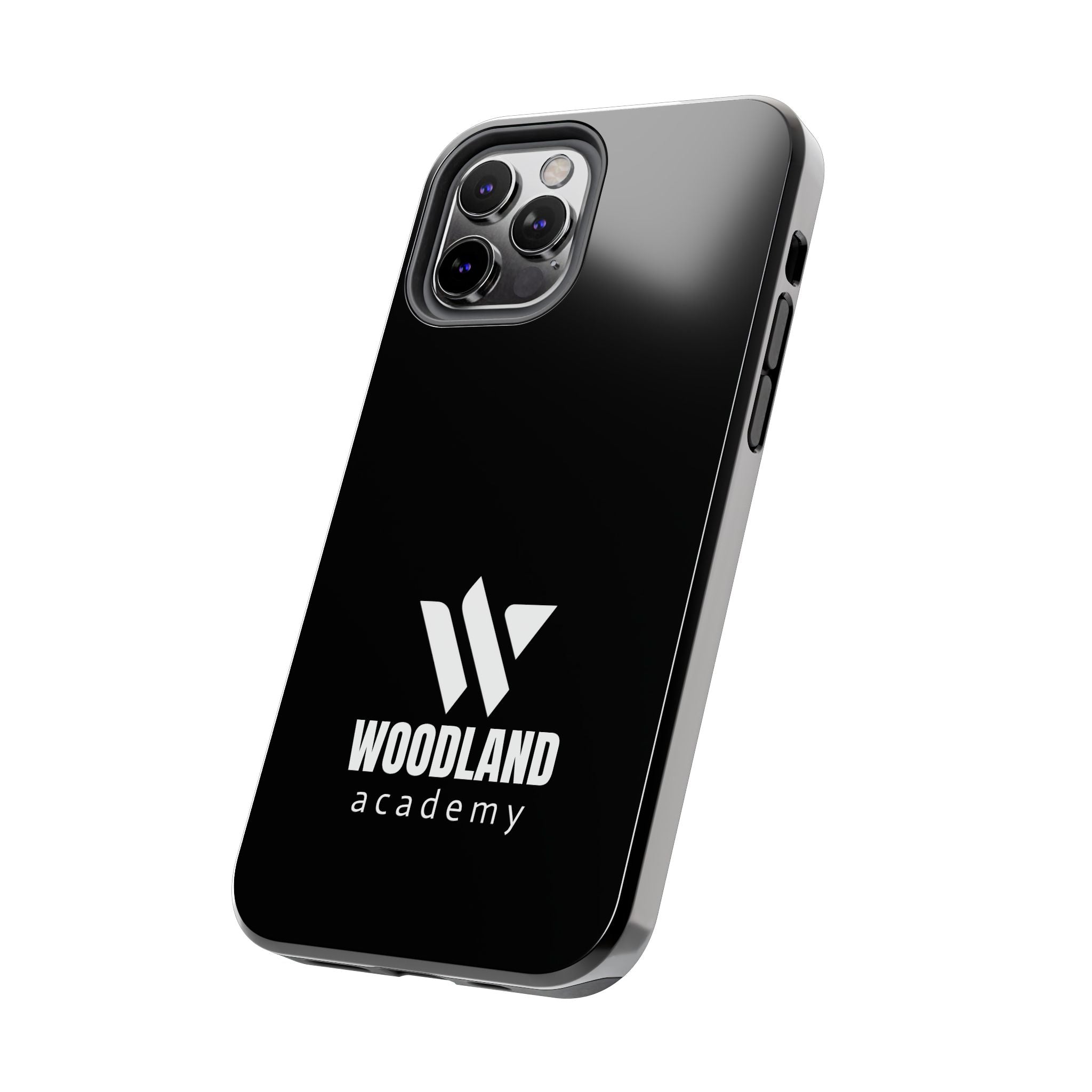 36 - Woodland Academy Tough Phone Case — Minimal Logo Protective iPhone Case