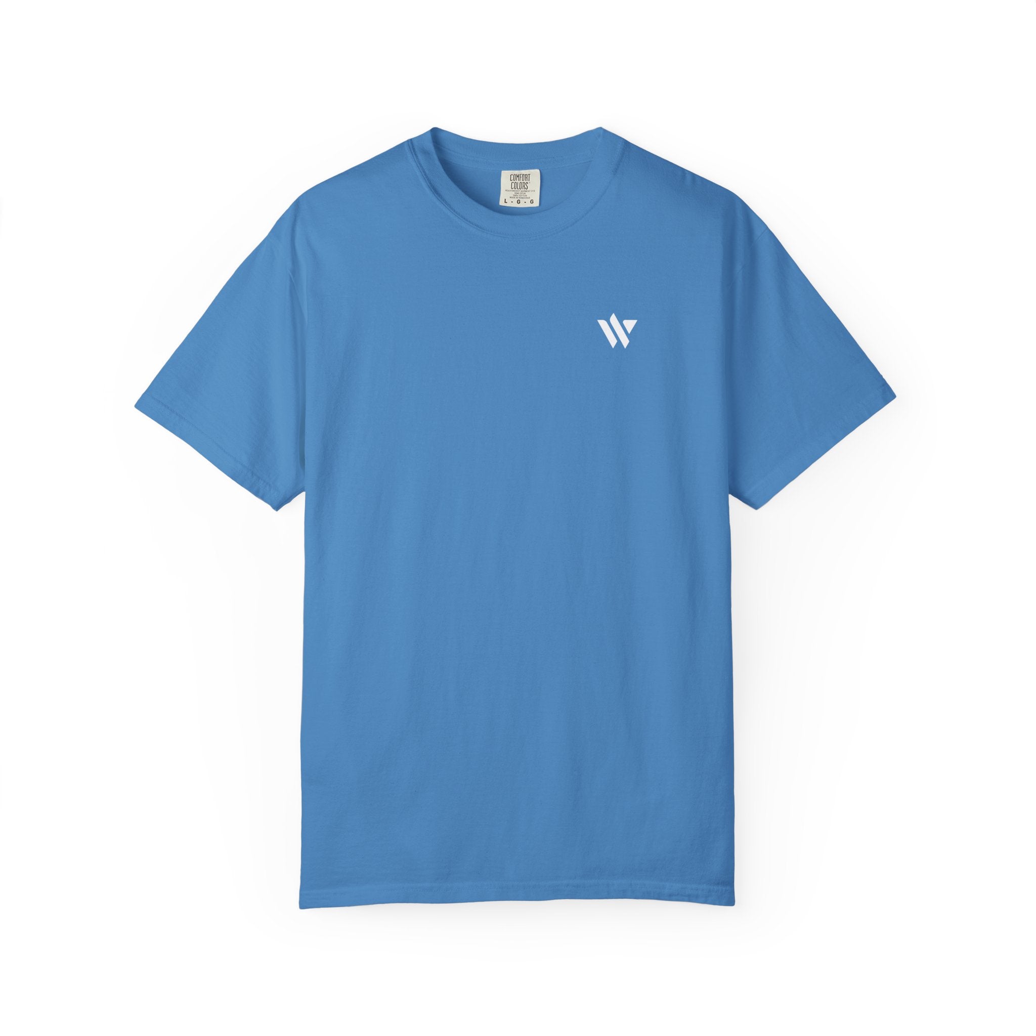 11 - Woodland Logo Multi Color T-Shirt — Minimal Logo Tee for Leaders & Coaches