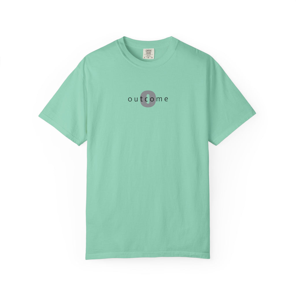 91 - Outcome Leadership- Celebrate Multi Color T-Shirt — Minimal Logo Tee for Leaders & Coaches