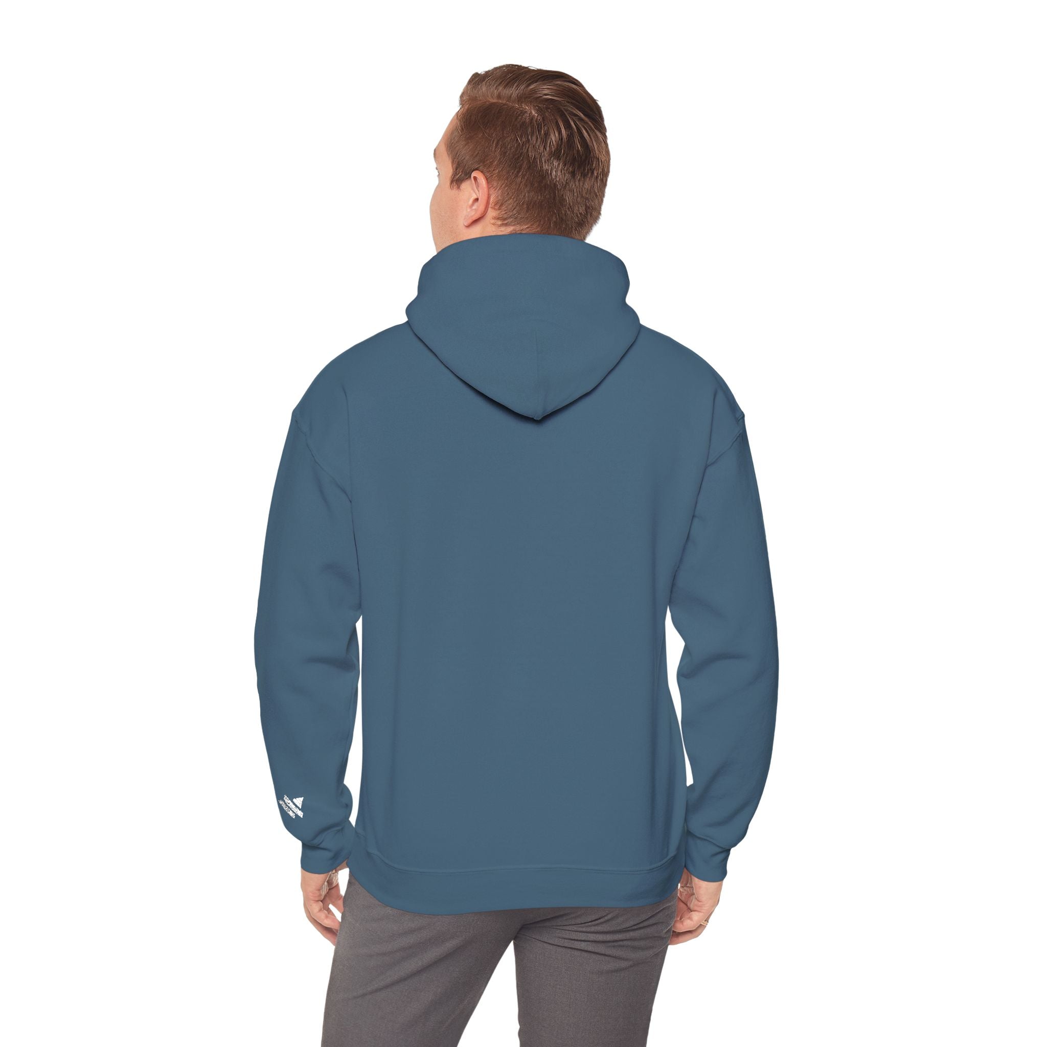 16 - Woodland Academy Embroidered Multi Color Hoodie — Minimal Logo Pullover for Leaders & Teams