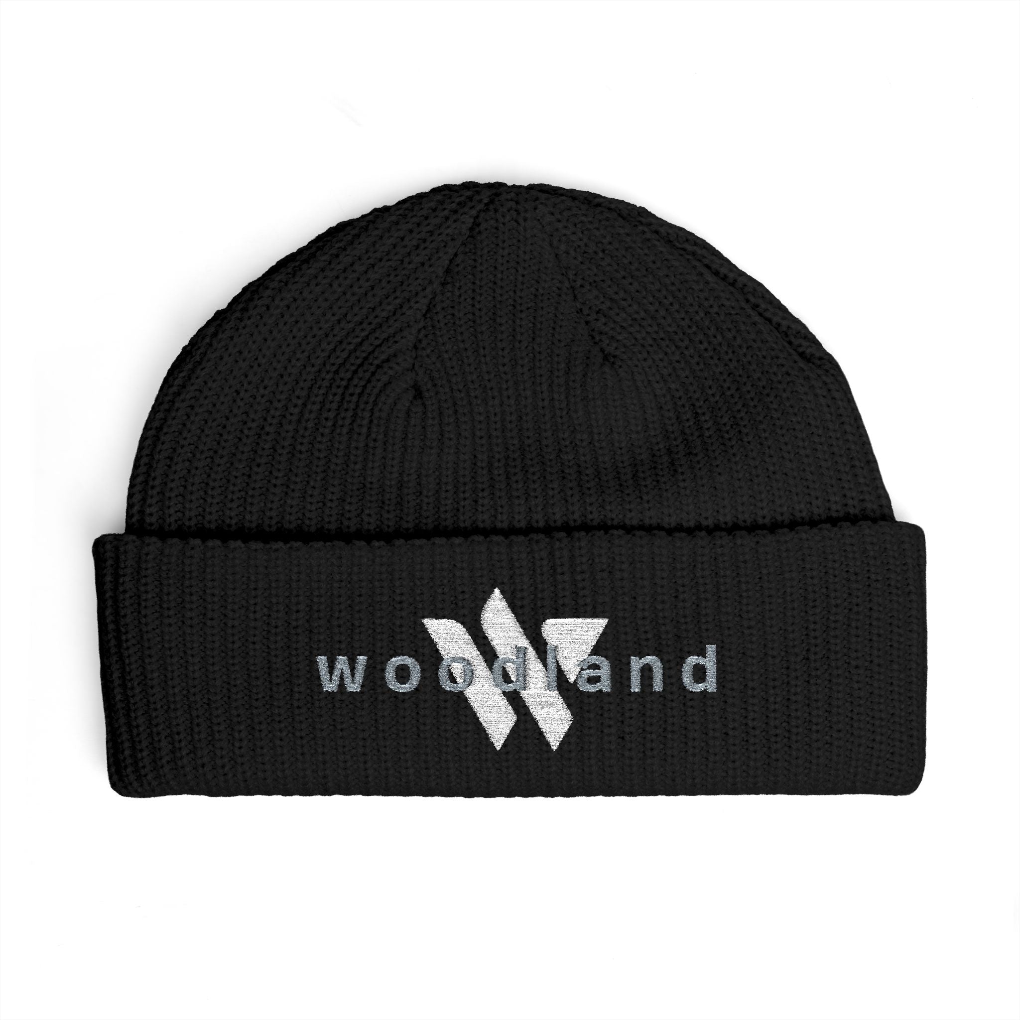 31 - Woodland Multi Colors Logo Cuff Beanie — Embroidered Streetwear Knit Hat