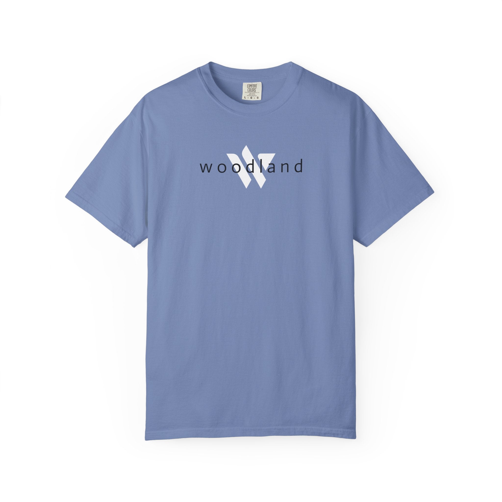 11 - WOODLAND Multi Color T-Shirt — Minimal Logo Tee for Leaders & Coaches