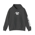 16 - Academy Printed Logo Multi Colors Hoodie — Woodland Sleeve Graphic Hooded Sweatshirt