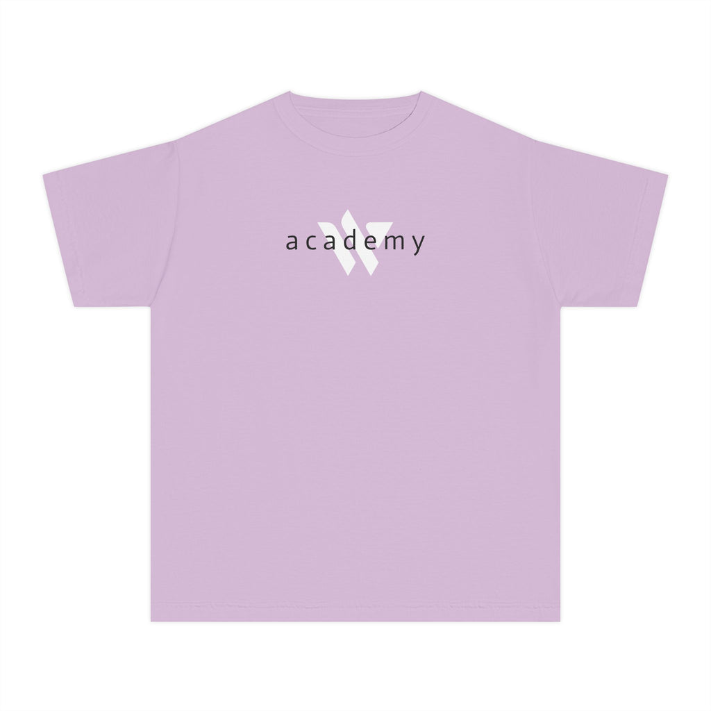 11 - Youth Multi Colors Academy Tee — Minimal Logo Kids T‑Shirt
