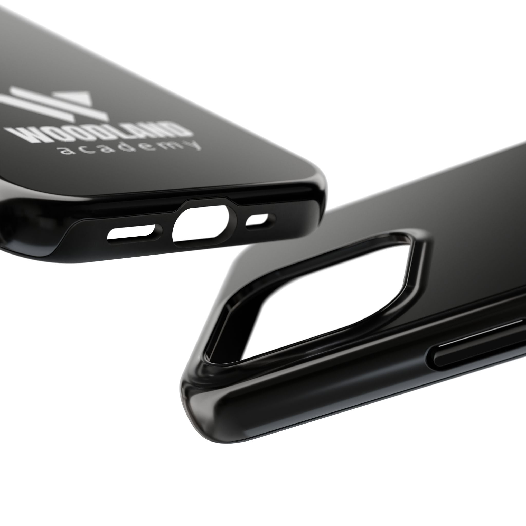 36 - Woodland Academy Tough Phone Case — Minimal Logo Protective iPhone Case