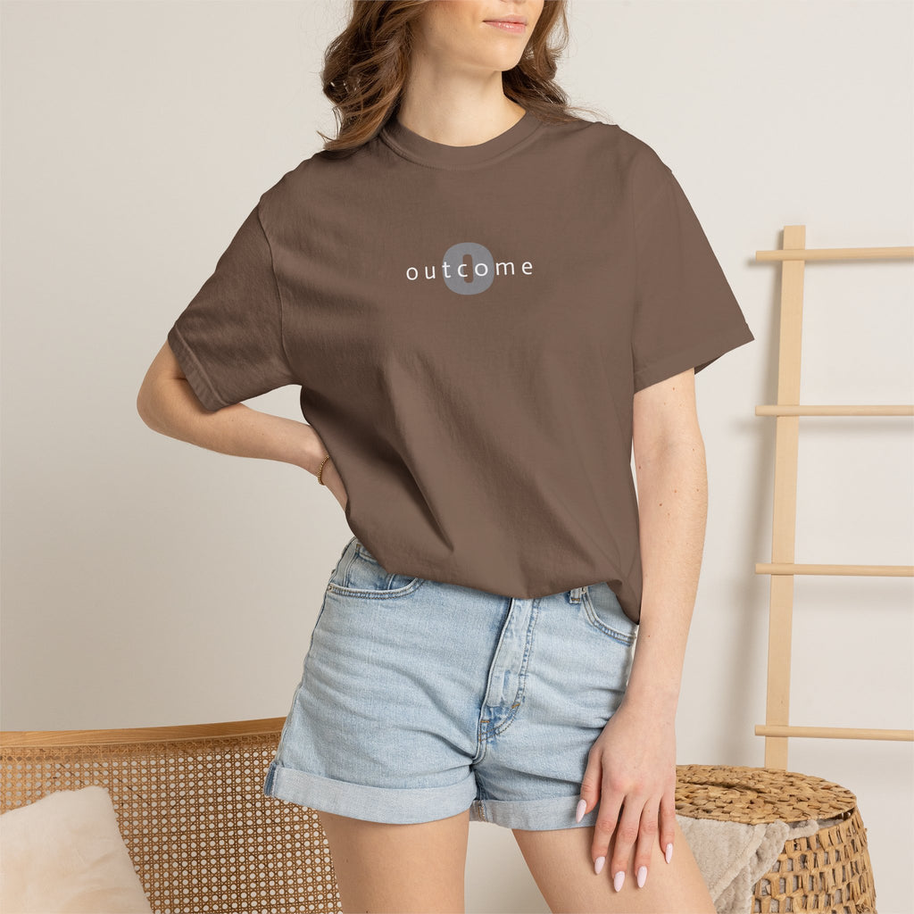 91 - Outcome Leadership- Noise - Multi Color T-Shirt — Minimal Logo Tee for Leaders & Coaches