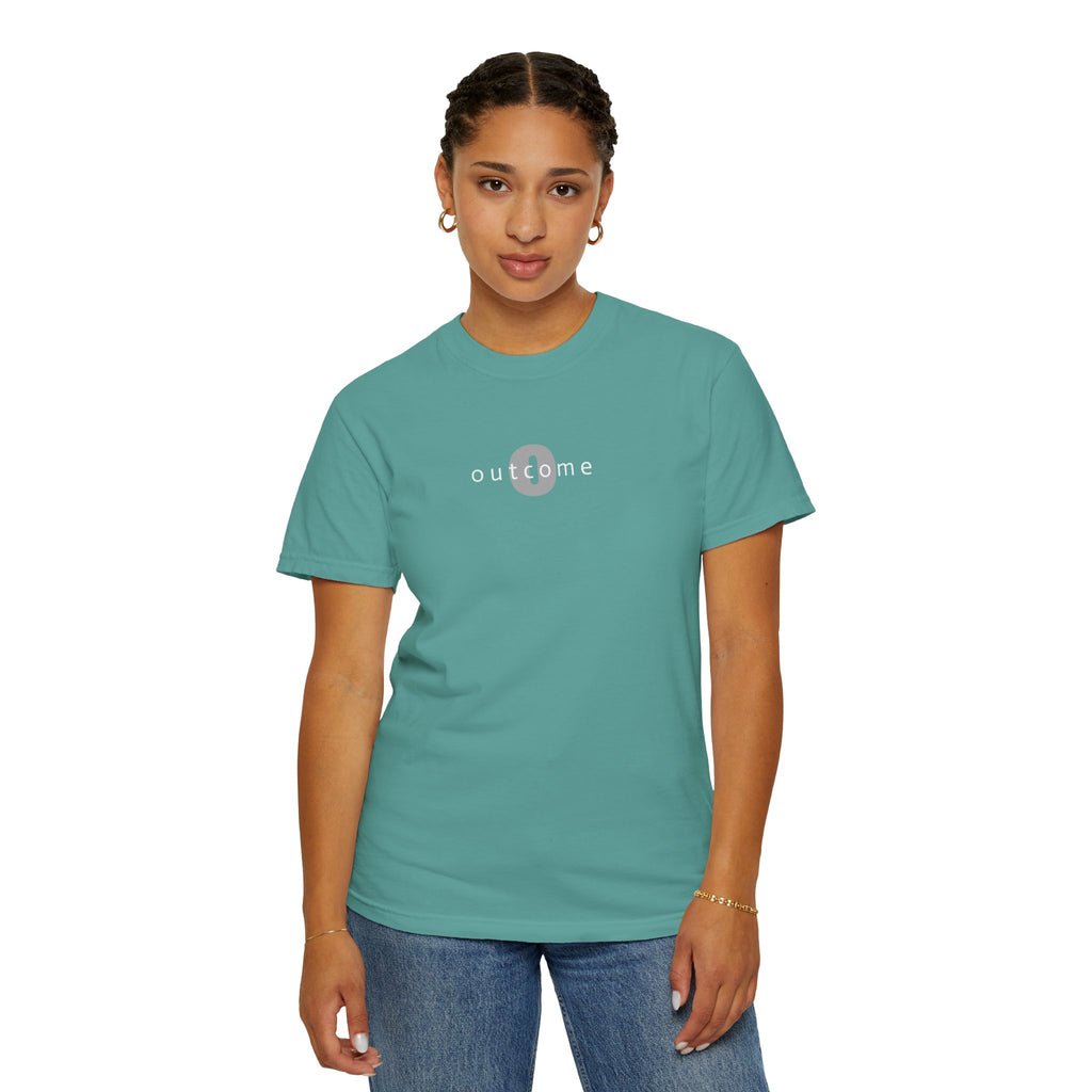 91 - Outcome Leadership - Influence Matters - Multi Color T-Shirt — Minimal Logo Tee for Leaders & Coaches