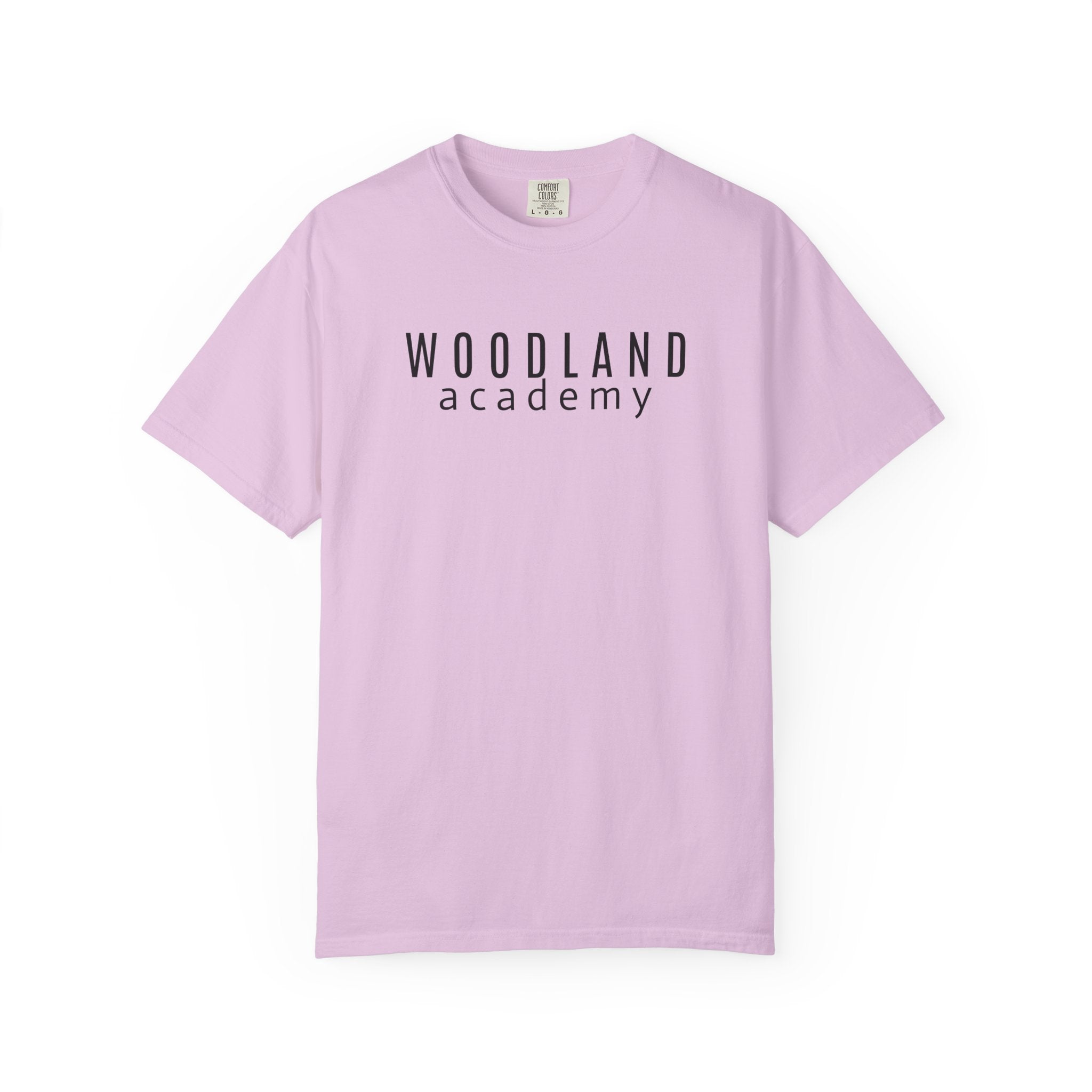 11 - Woodland Academy Oversized Wildcat Multi Color T-Shirt — Minimal Logo Tee for Leaders & Coaches