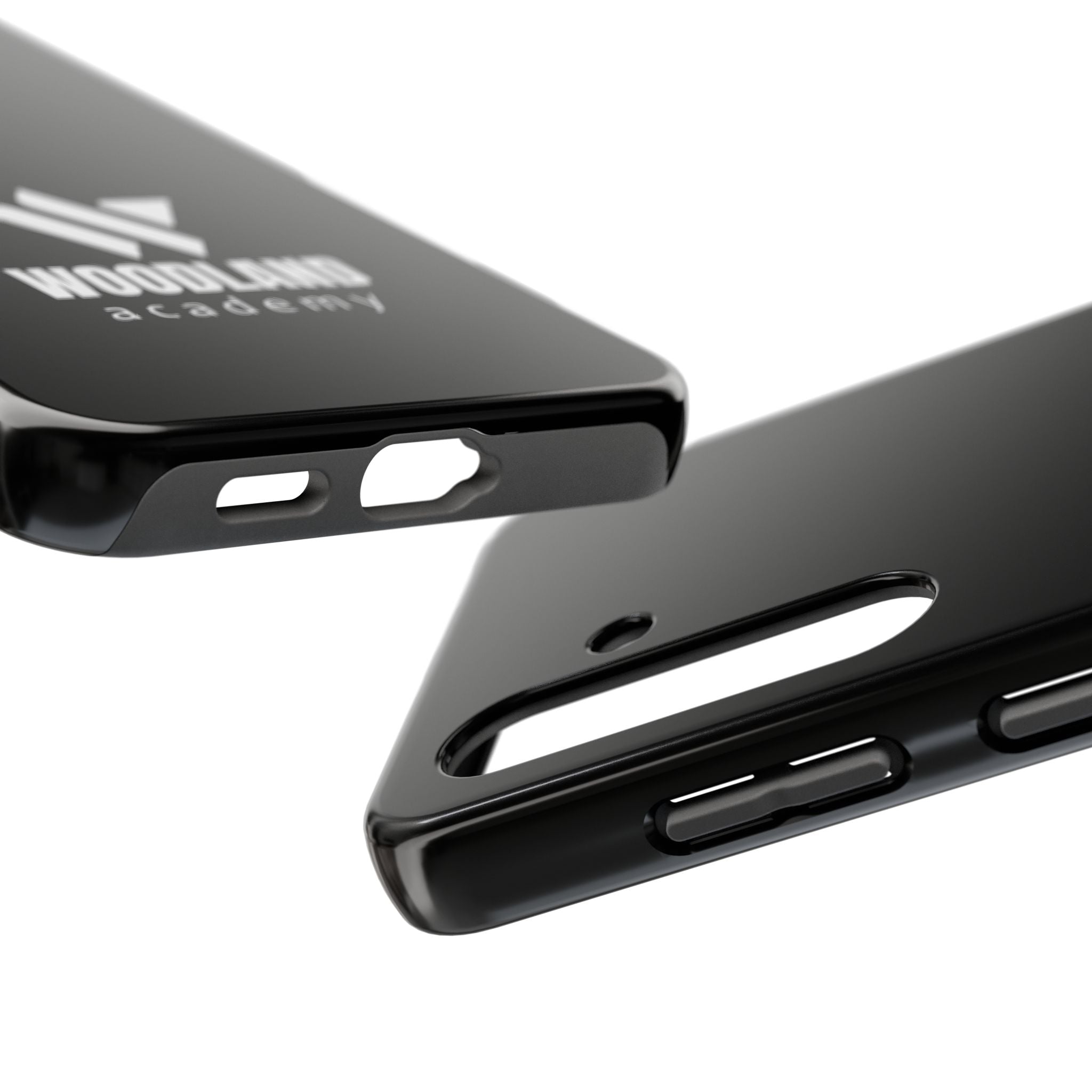 36 - Woodland Academy Tough Phone Case — Minimal Logo Protective iPhone Case