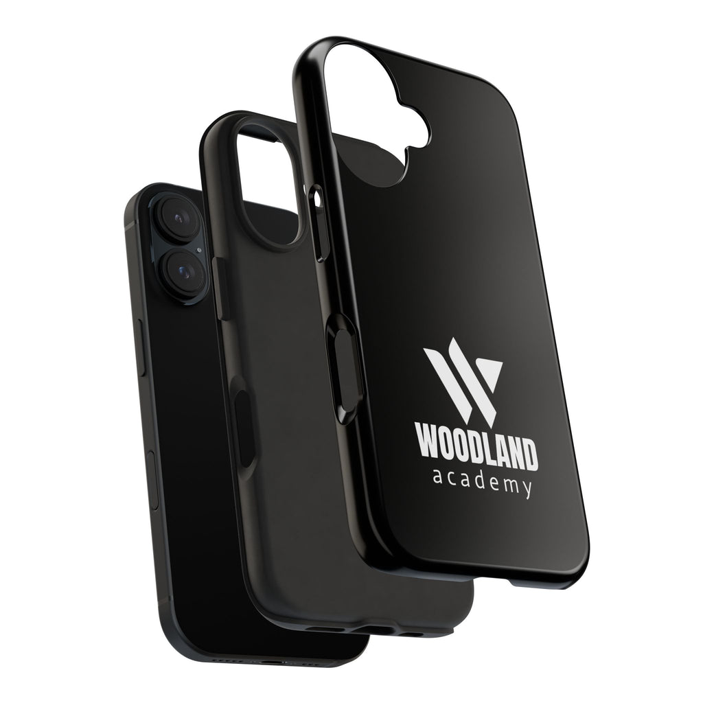 36 - Woodland Academy Tough Phone Case — Minimal Logo Protective iPhone Case