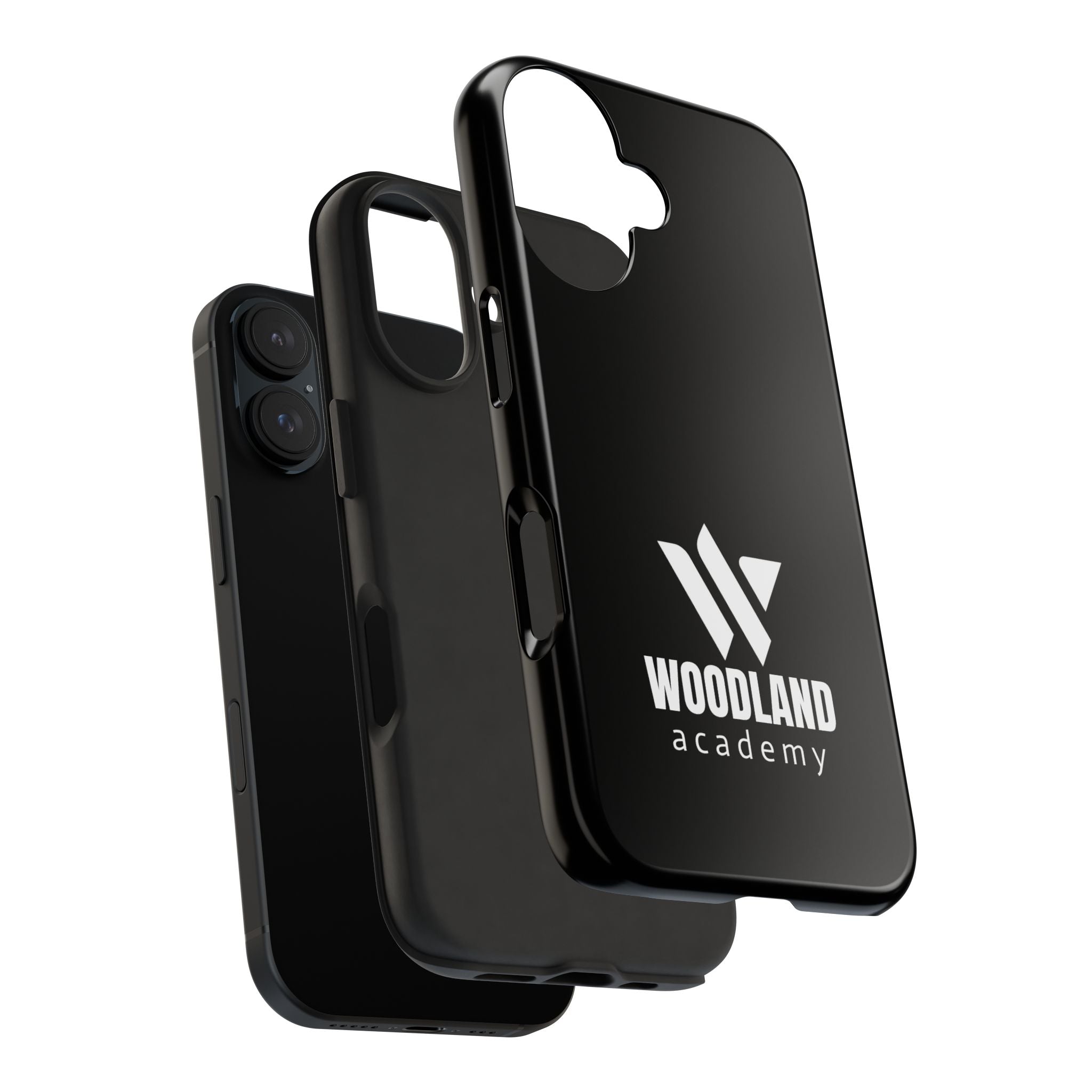 36 - Woodland Academy Tough Phone Case — Minimal Logo Protective iPhone Case