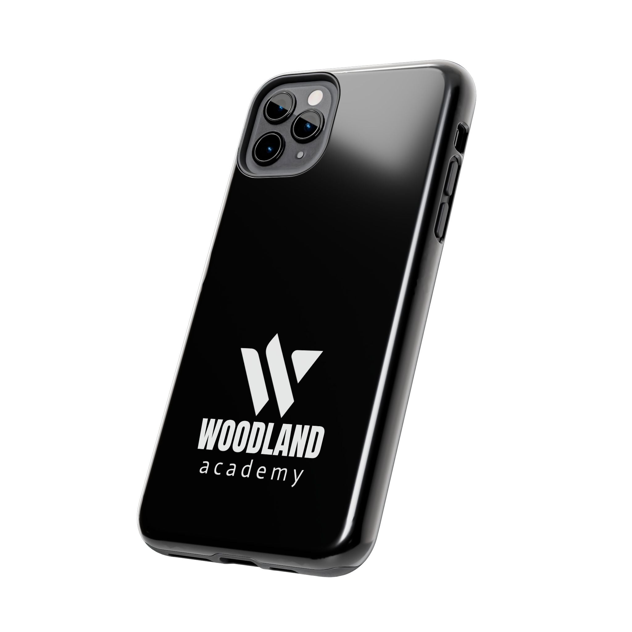 36 - Woodland Academy Tough Phone Case — Minimal Logo Protective iPhone Case