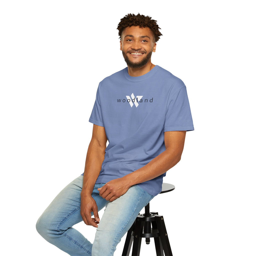 11 - WOODLAND Multi Color T-Shirt — Minimal Logo Tee for Leaders & Coaches