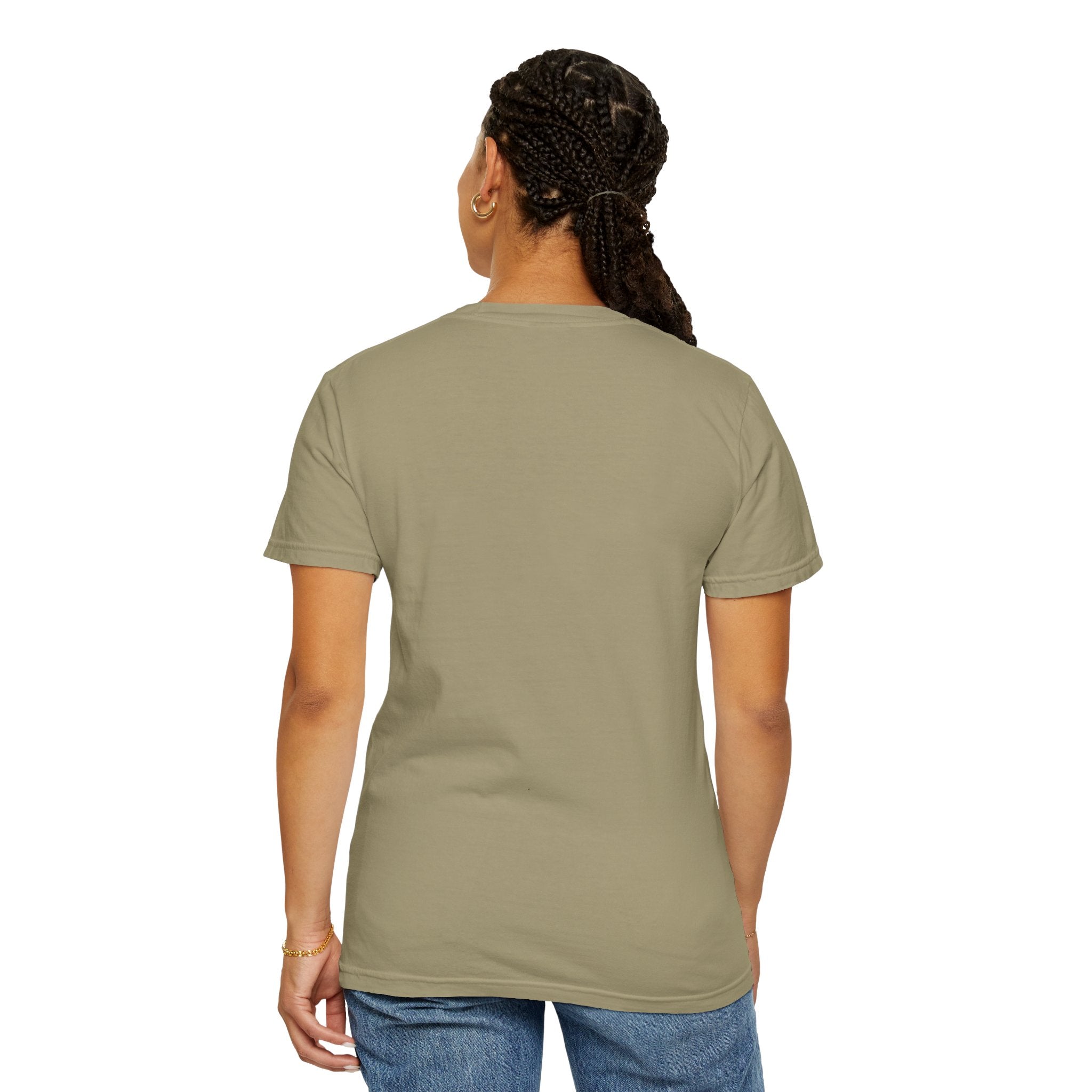 11 - Woodland Academy Khaki Wildcat Graphic Multi Color T-Shirt — Minimal Logo Tee for Leaders & Coaches