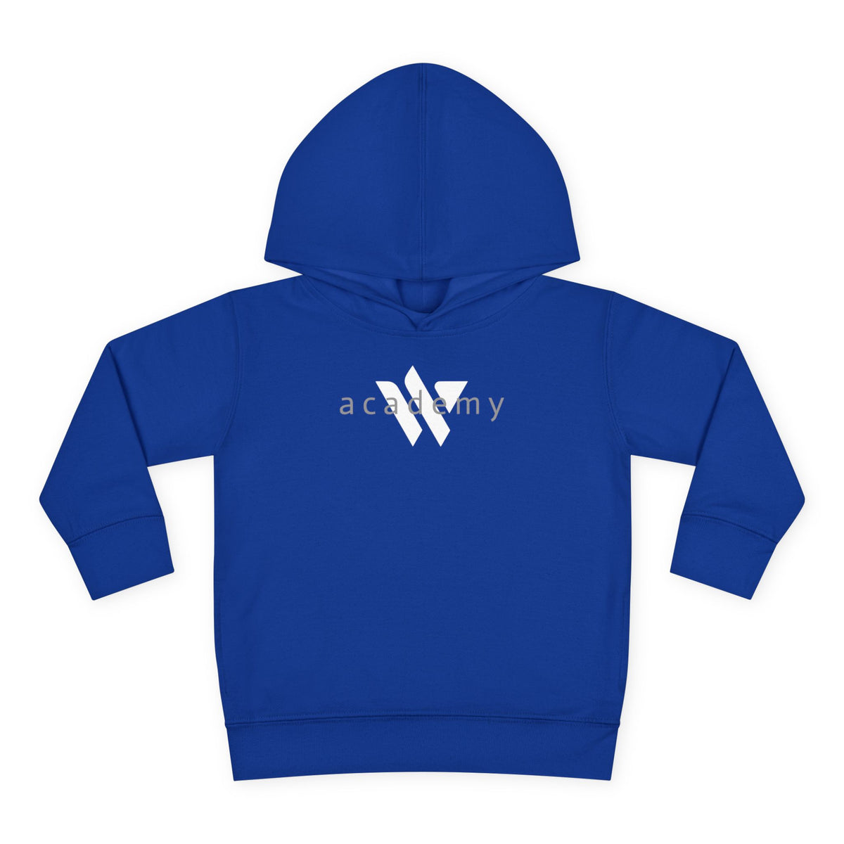 16 - Toddler Hoodie — Minimal 'Academy' Logo Kids Pullover
