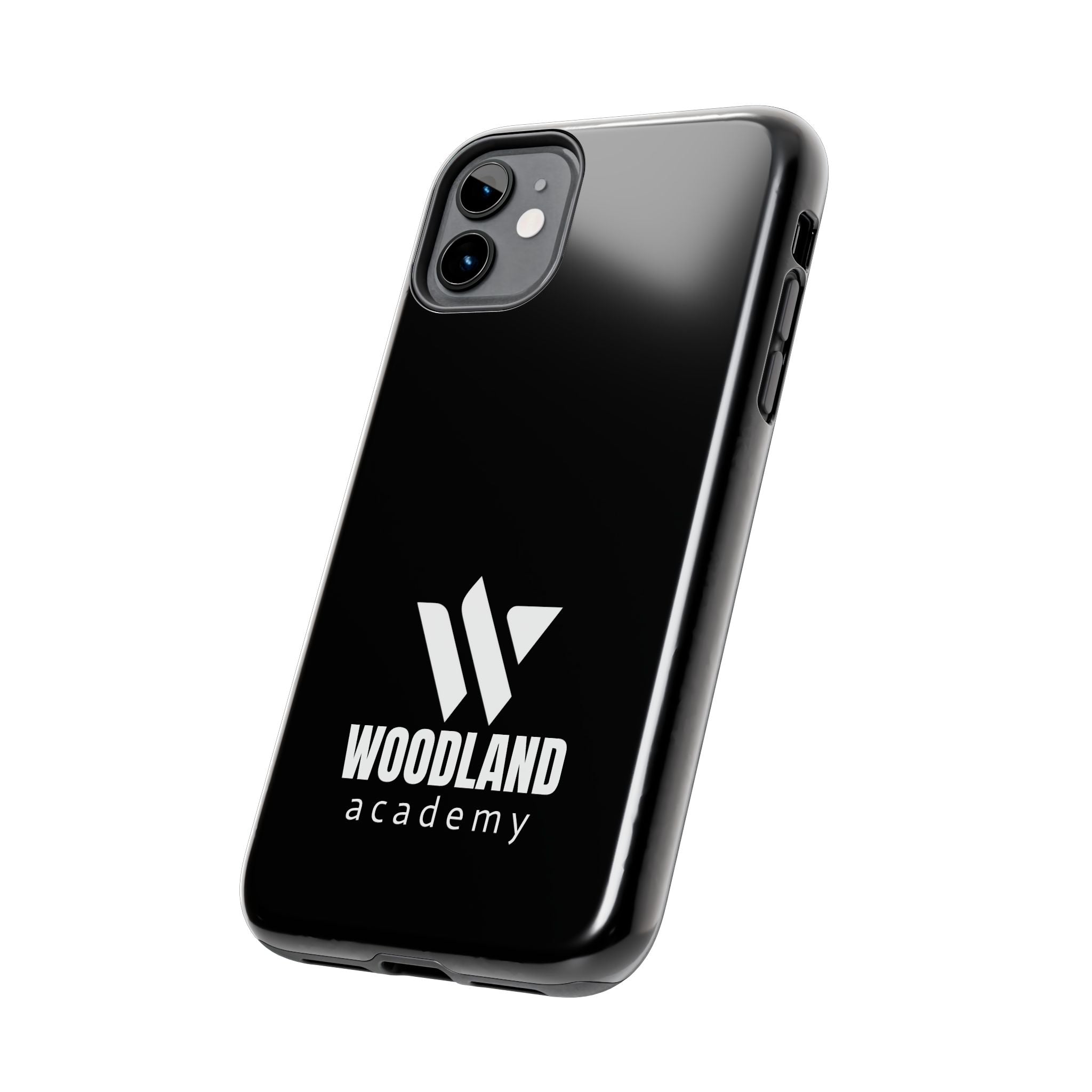 36 - Woodland Academy Tough Phone Case — Minimal Logo Protective iPhone Case