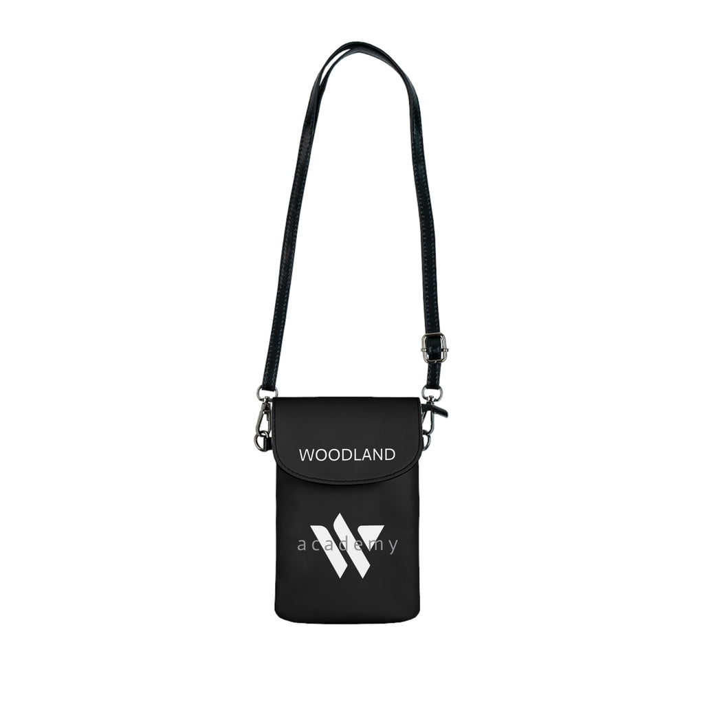 51 - Small Phone Wallet — Woodland Academy Crossbody Card Holder