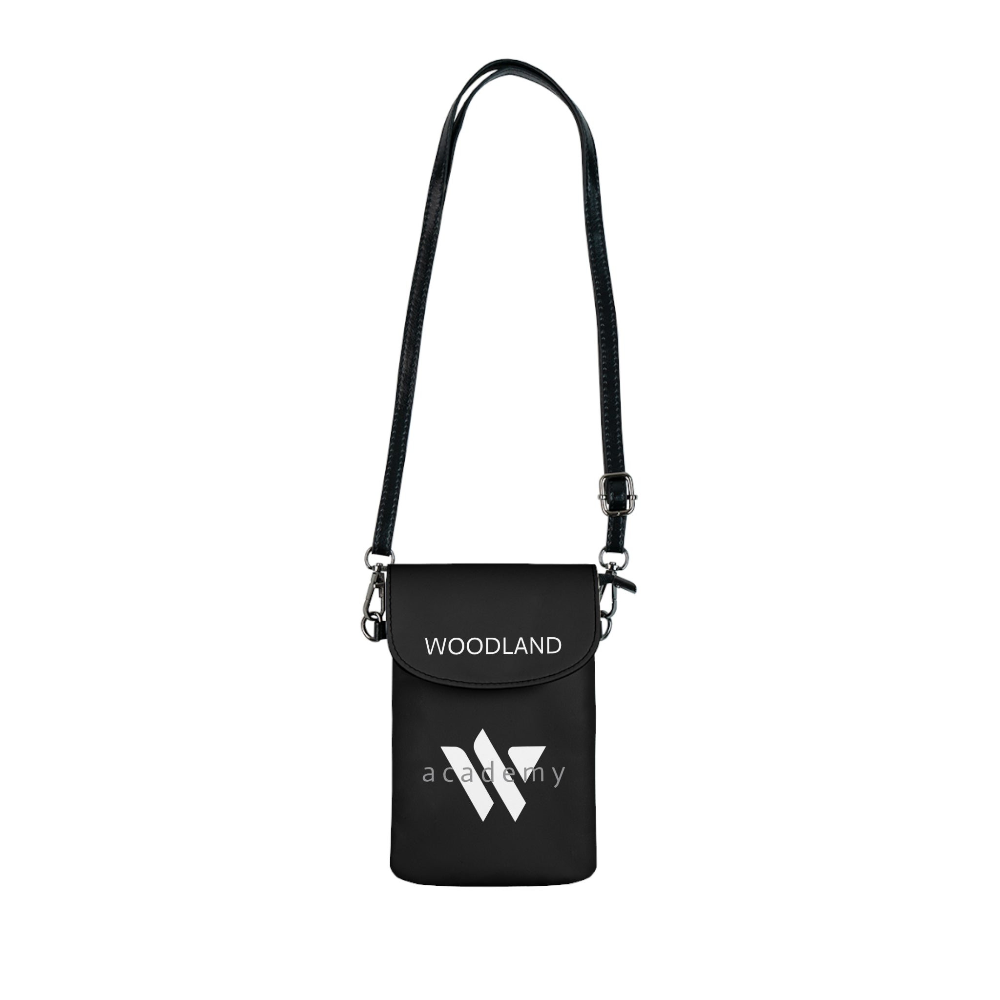 51 - Small Phone Wallet — Woodland Academy Crossbody Card Holder