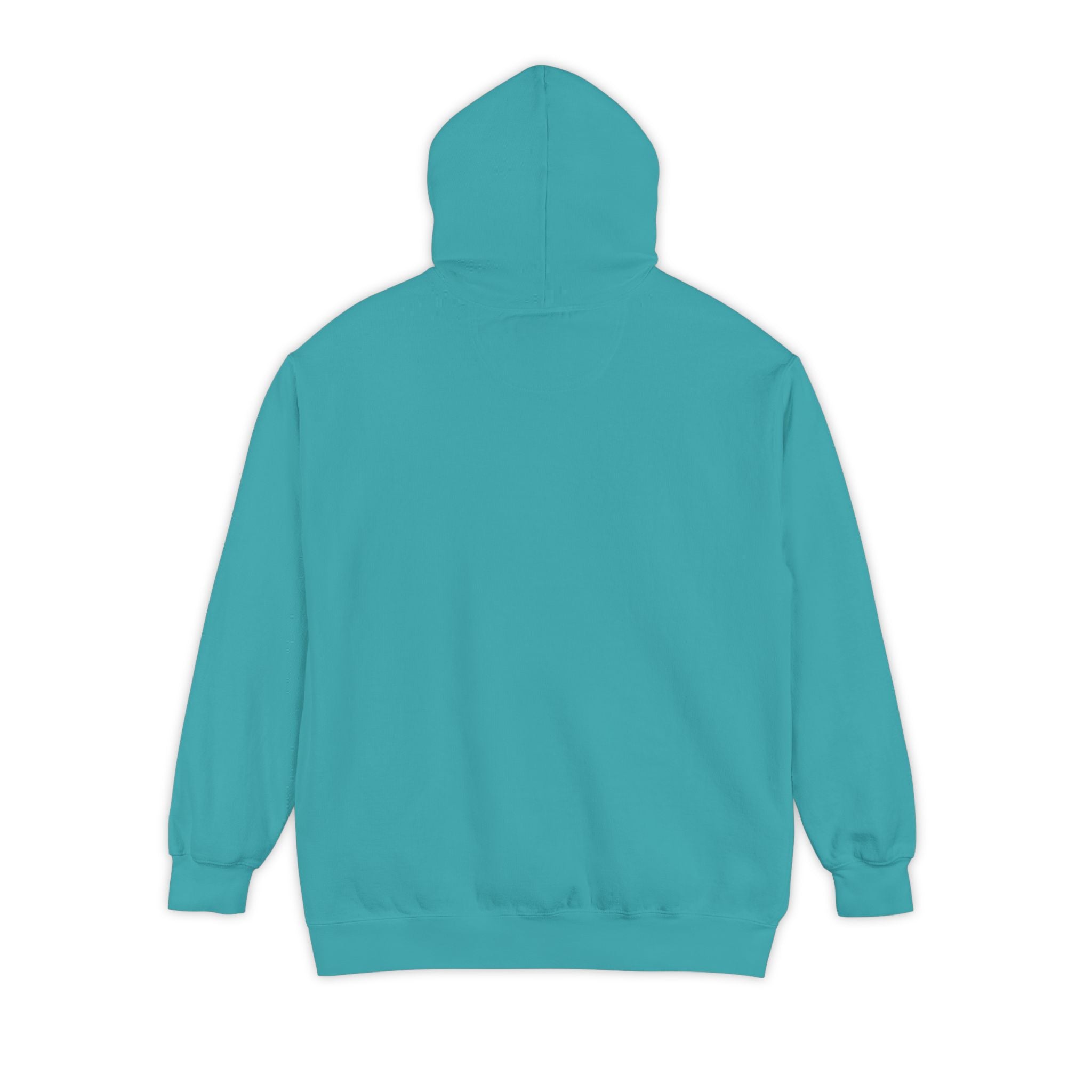 17 - Woodland Academy Embroidered Comfort Colors Logo Hoodie — Garment-Dyed Cozy Pullover