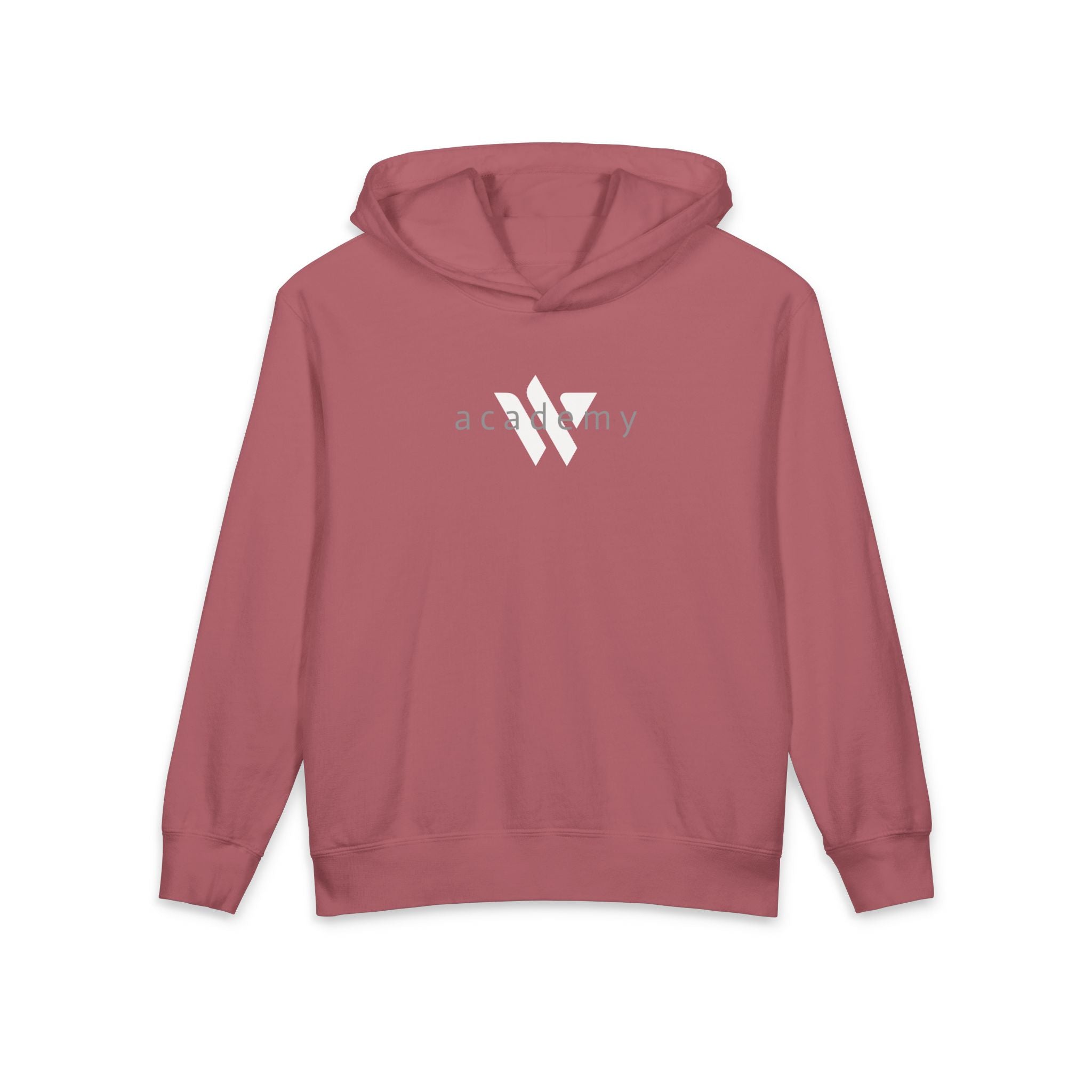 16 - Youth Multi Colors Academy Hoodie – Lightweight Kids Hooded Sweatshirt with Minimal 'academy' Logo