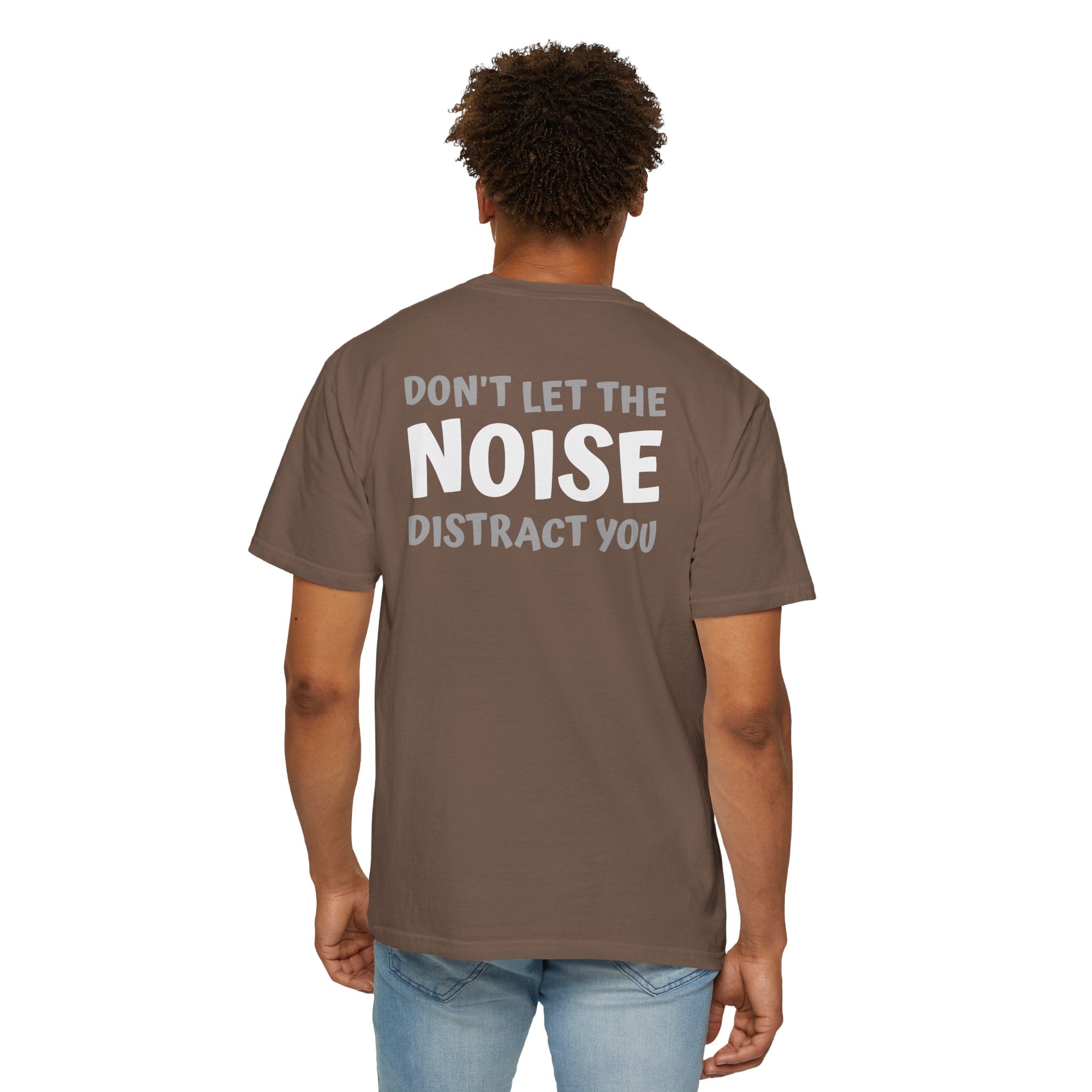 91 - Outcome Leadership- Noise - Multi Color T-Shirt — Minimal Logo Tee for Leaders & Coaches