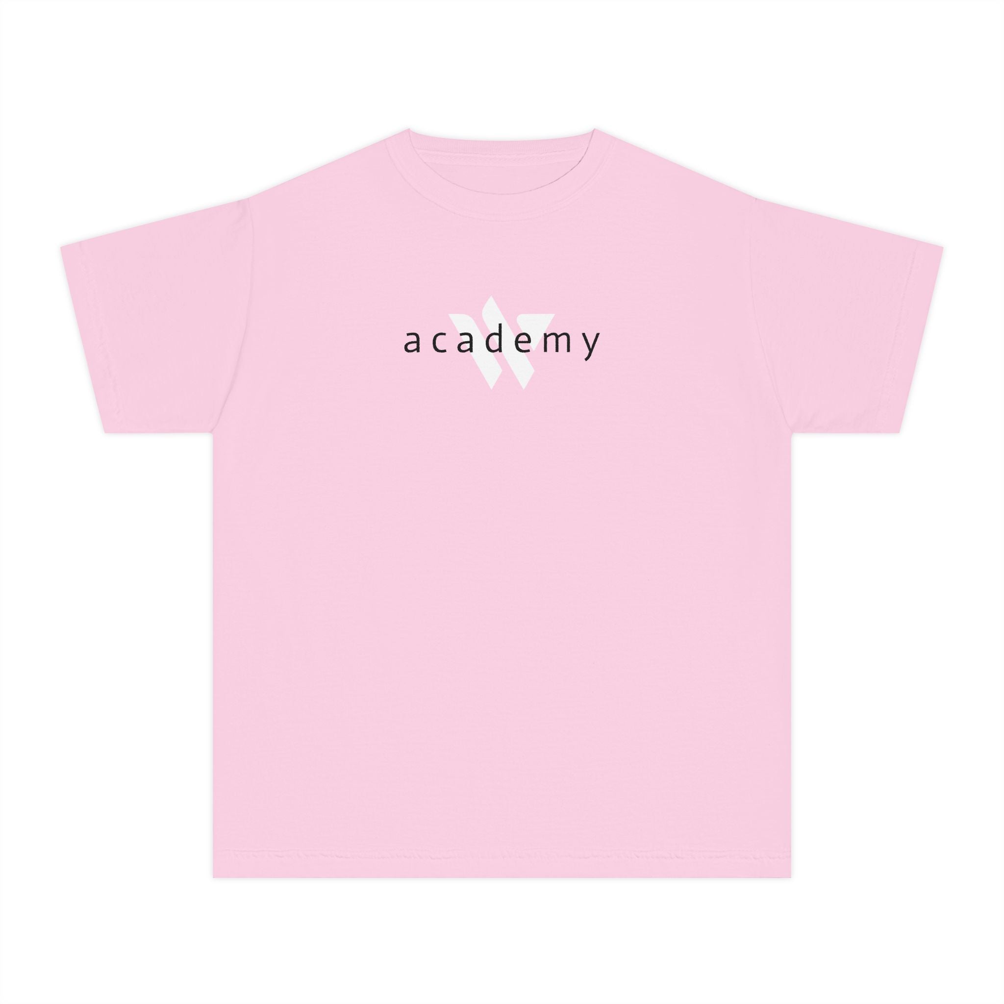 11 - Youth Multi Colors Academy Tee — Minimal Logo Kids T‑Shirt